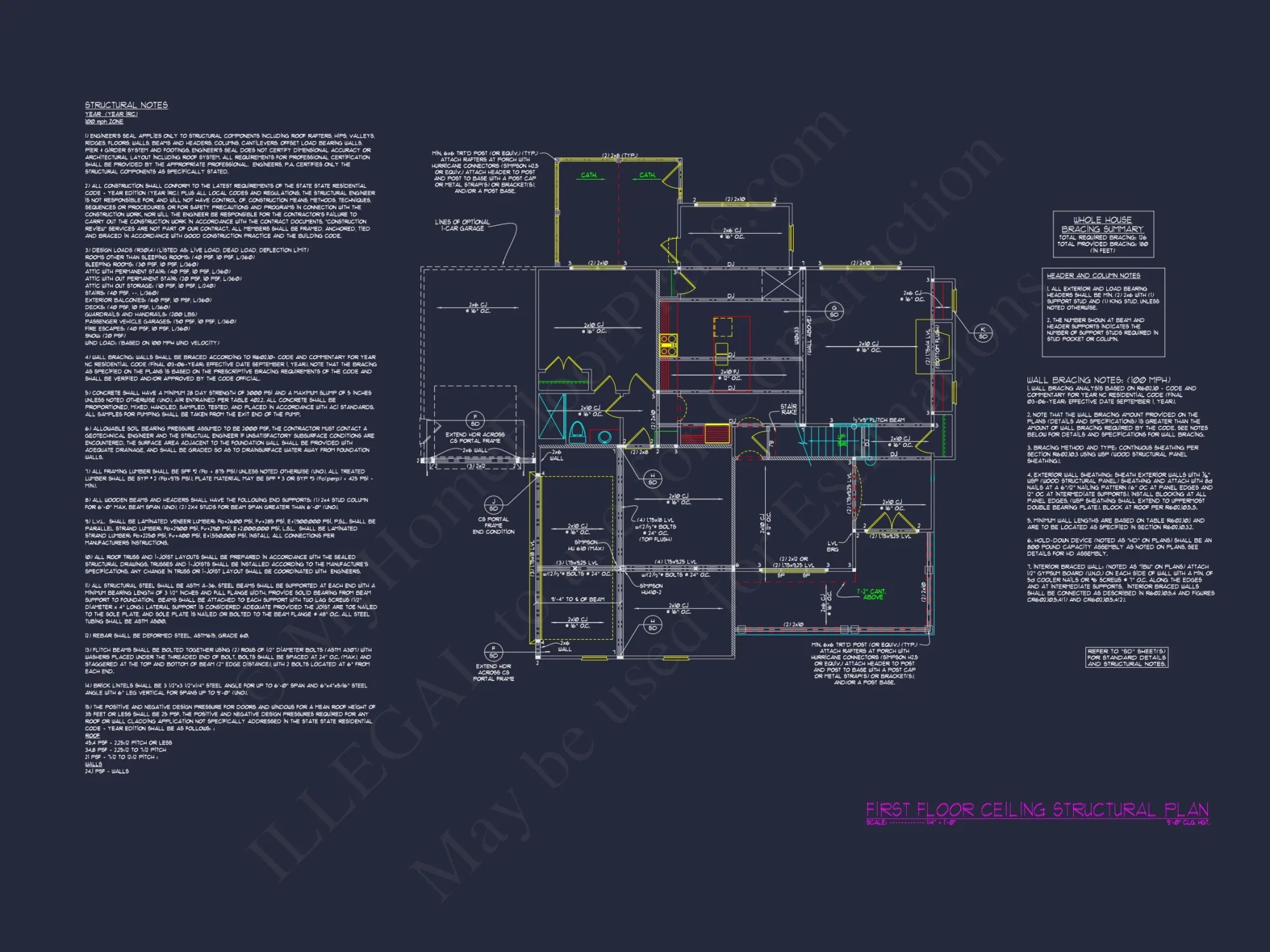 Custom house Plan with 2 Floors, 3 Bedrooms, CAD Designs