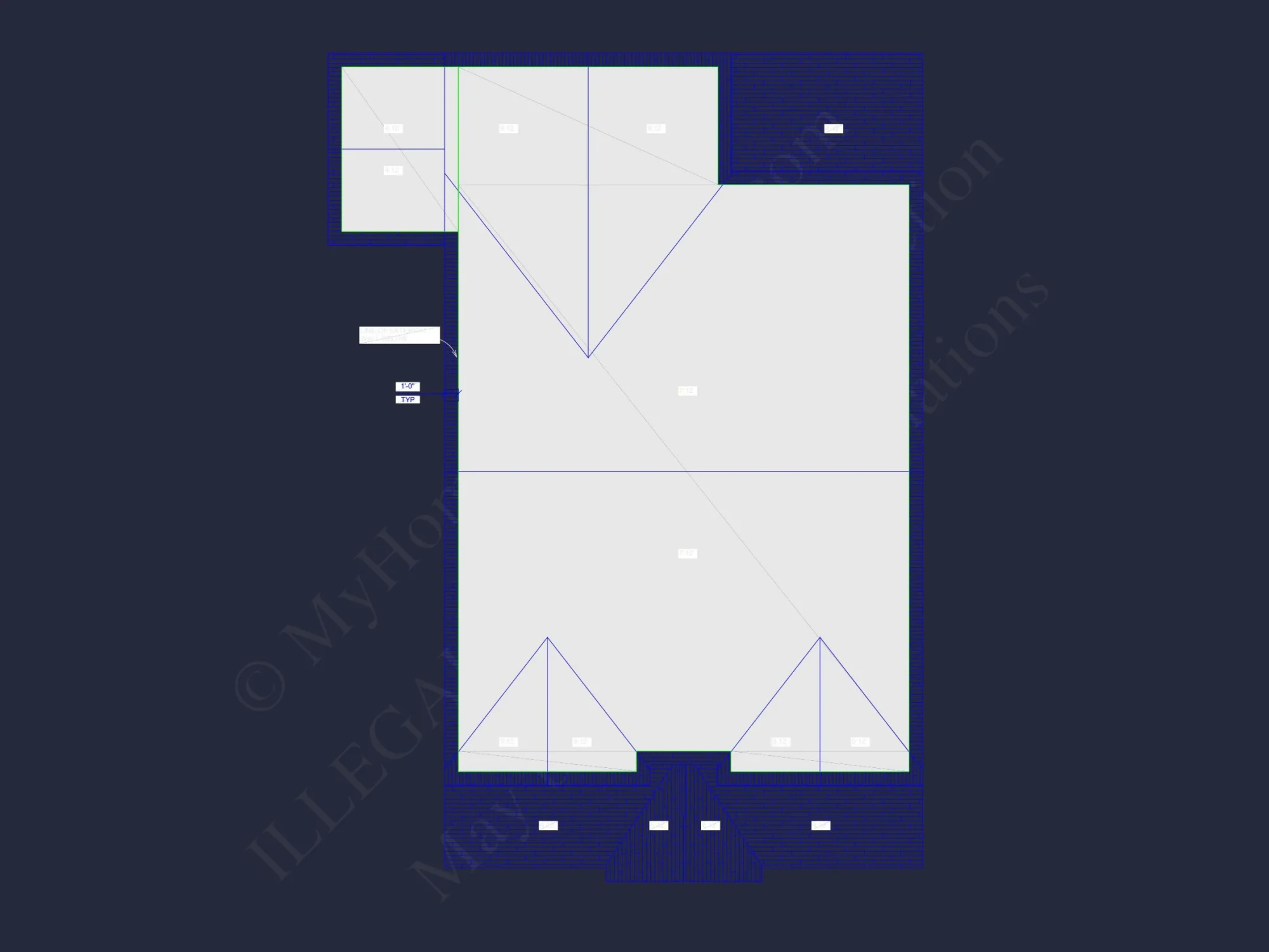 Modern Craftsman house Plan with Spacious Floor Layout