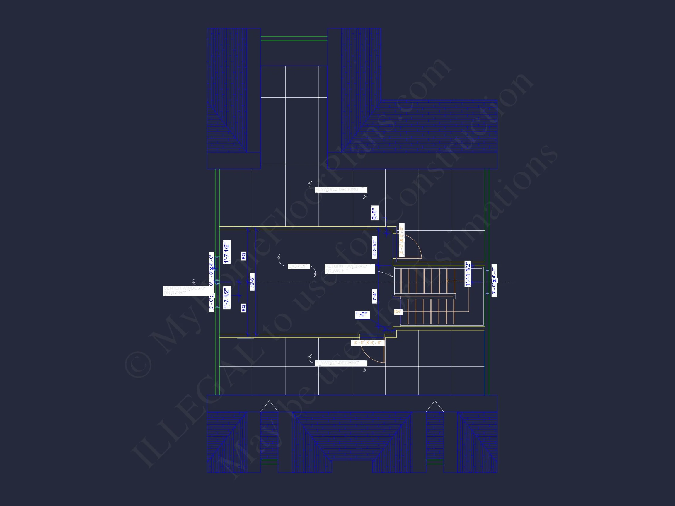Modern Craftsman house Plan with Spacious Floor Layout