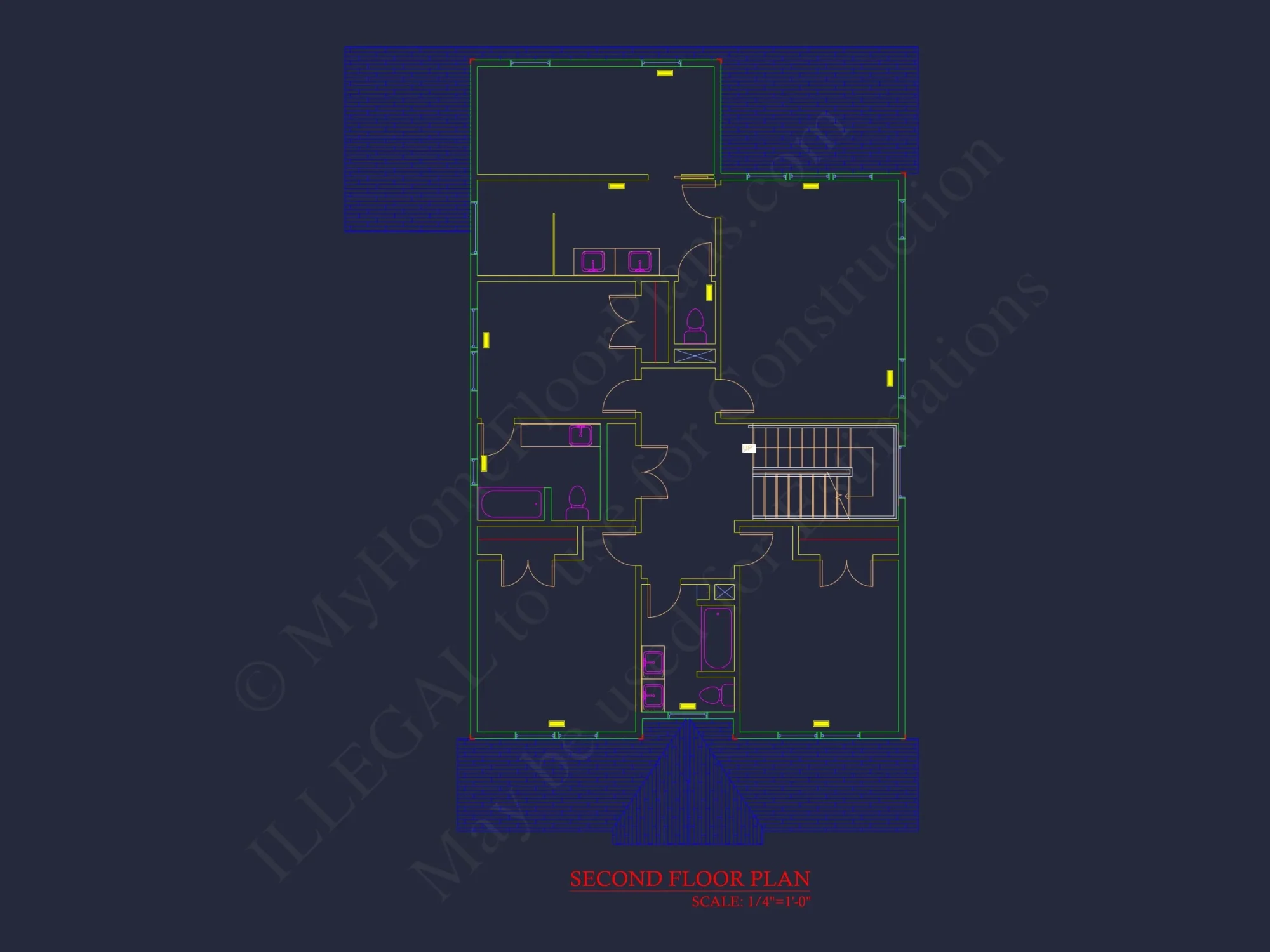 Modern Craftsman house Plan with Spacious Floor Layout