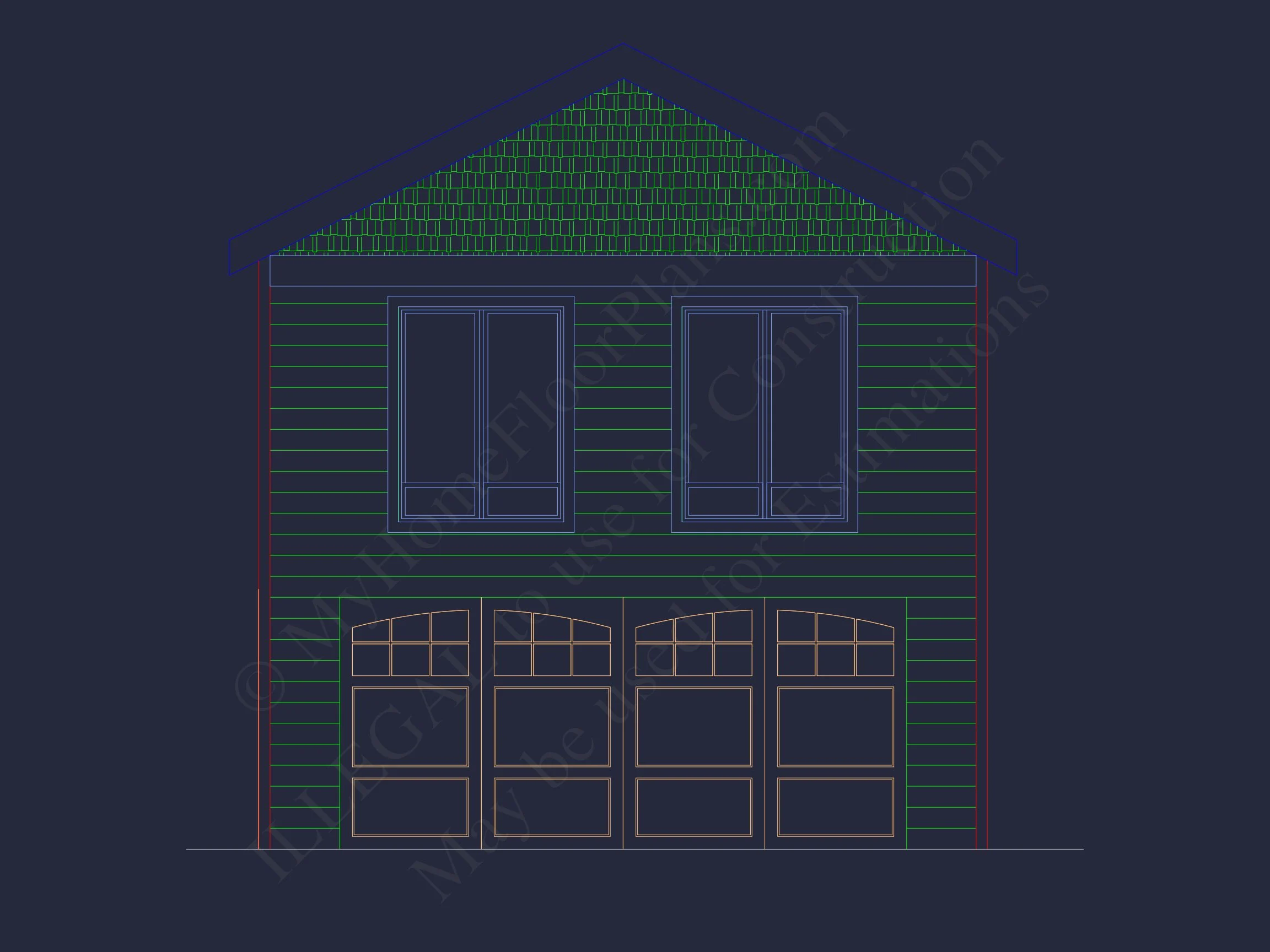Modern Craftsman house Plan with Spacious Floor Layout