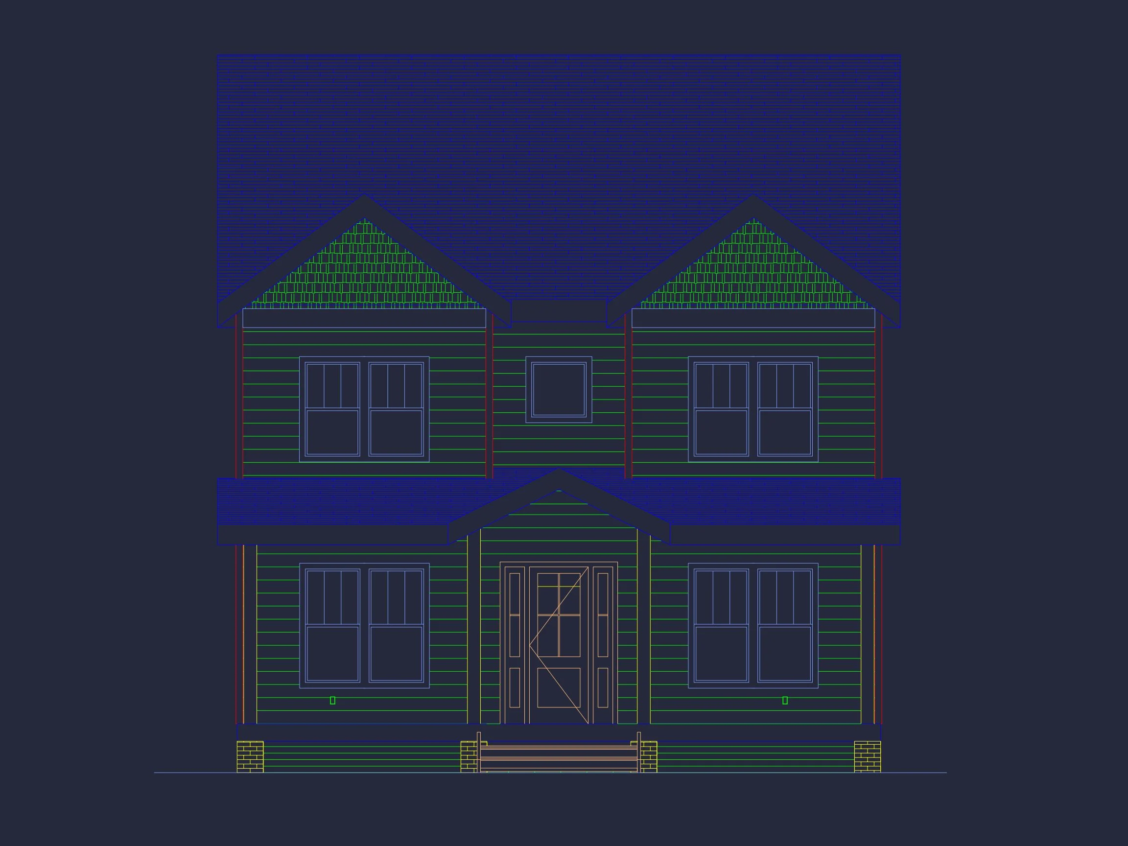 Modern Craftsman house Plan with Spacious Floor Layout