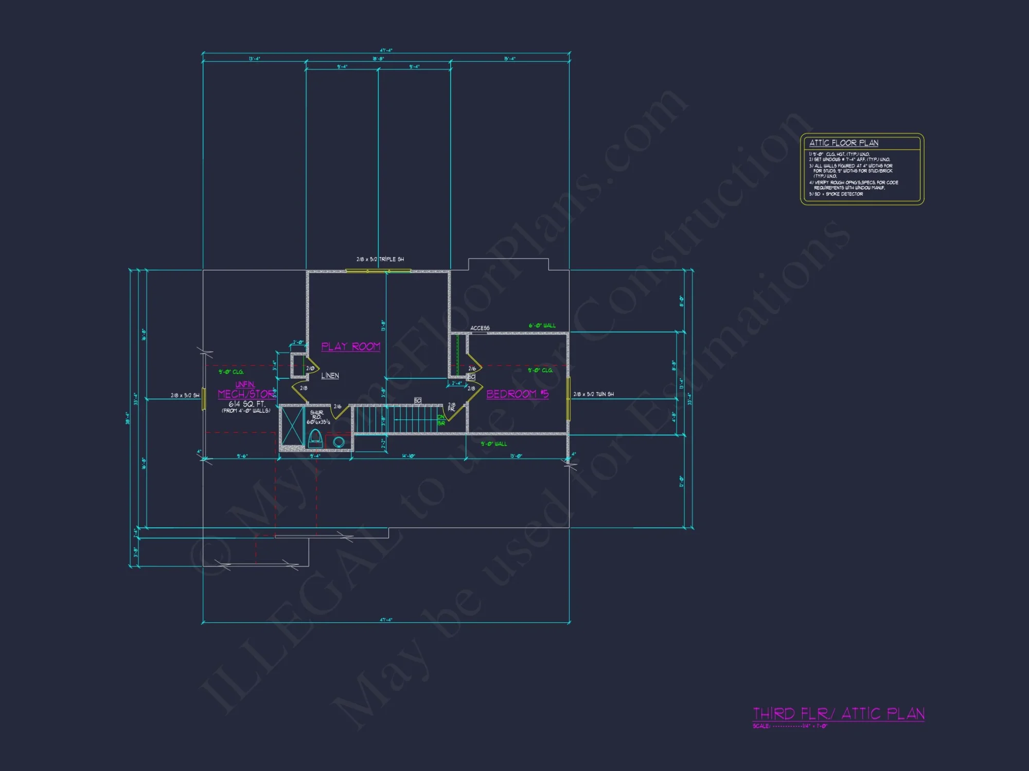 Modern Craftsman house Floor Plan with Spacious Design