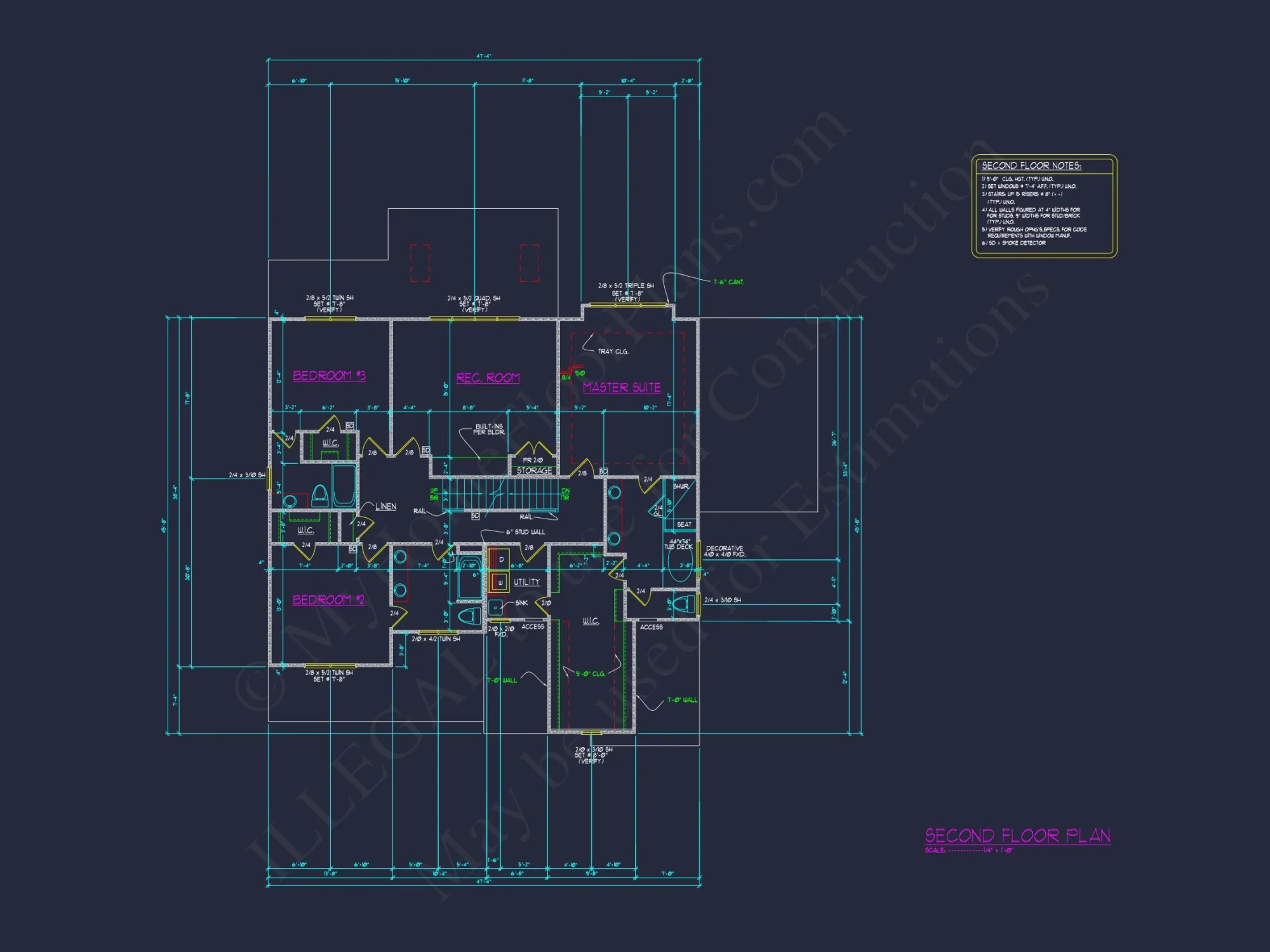 Modern Craftsman house Floor Plan with Spacious Design