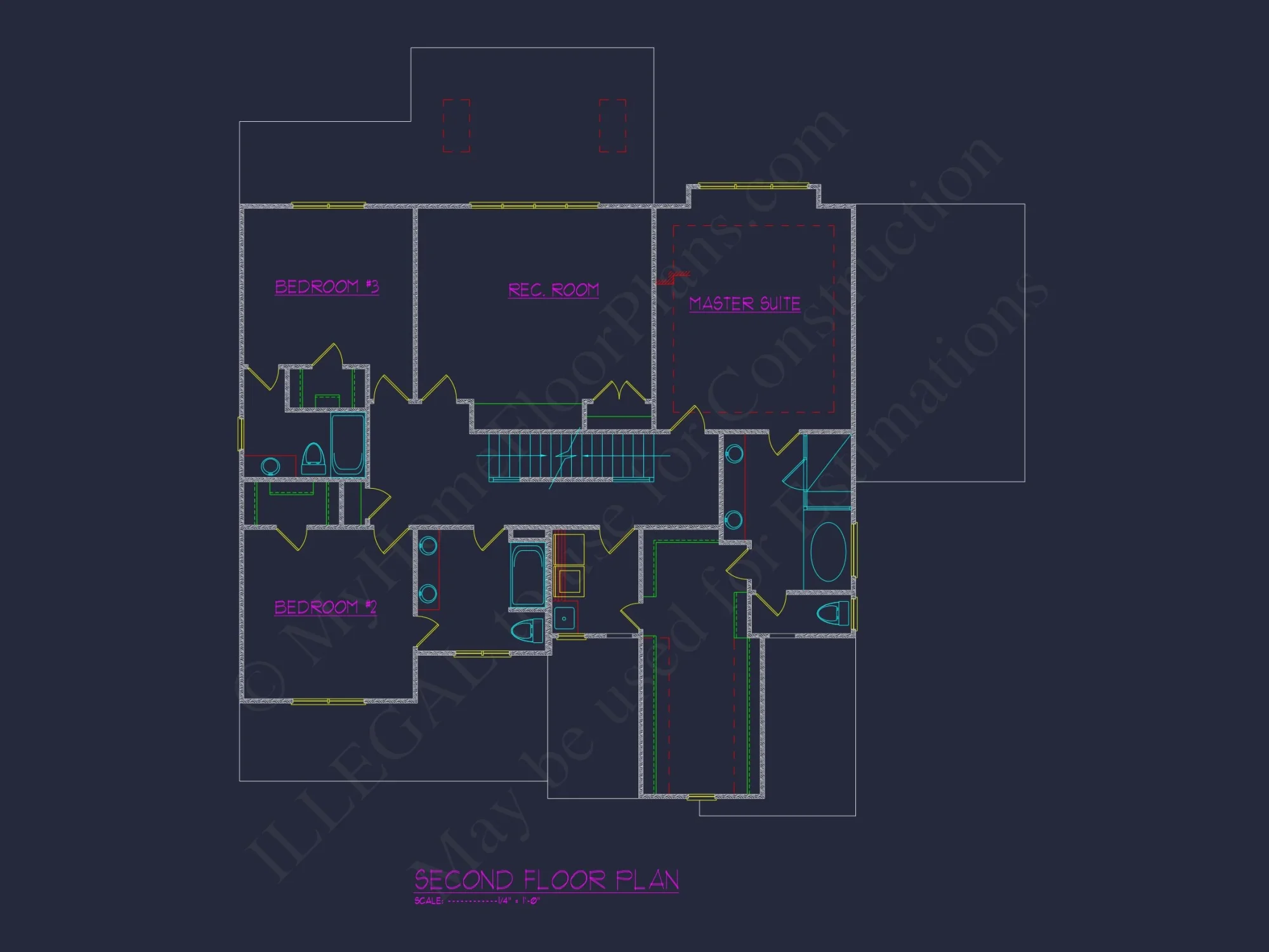 Modern Craftsman house Floor Plan with Spacious Design