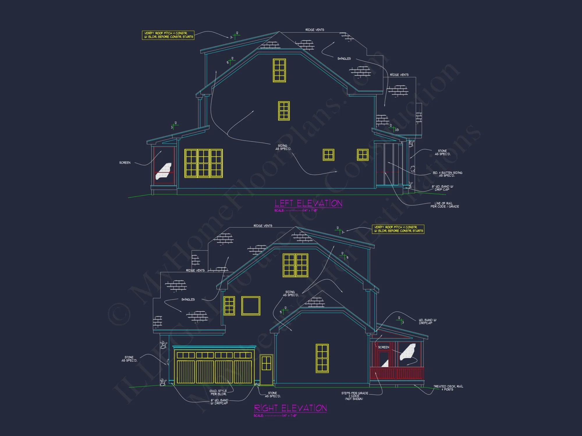 Modern Craftsman house Floor Plan with Spacious Design