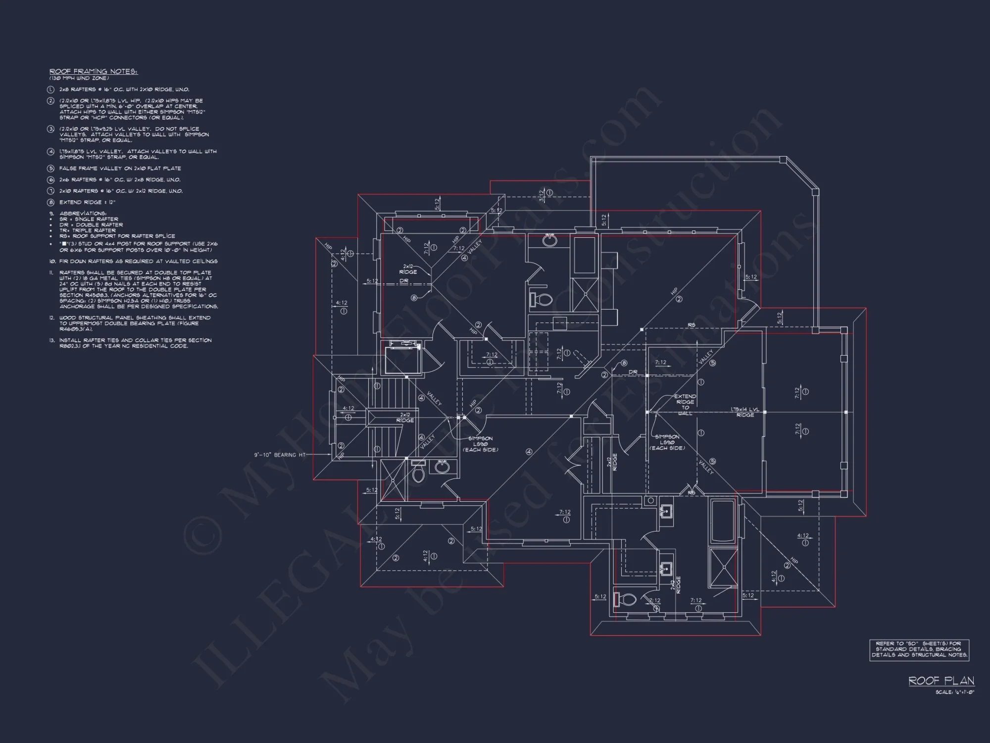 Elevated Beach house Plan with Spacious Floor Design & CAD