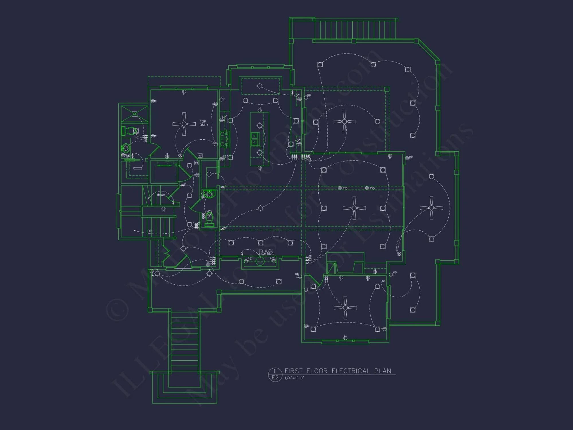 Elevated Beach house Plan with Spacious Floor Design & CAD