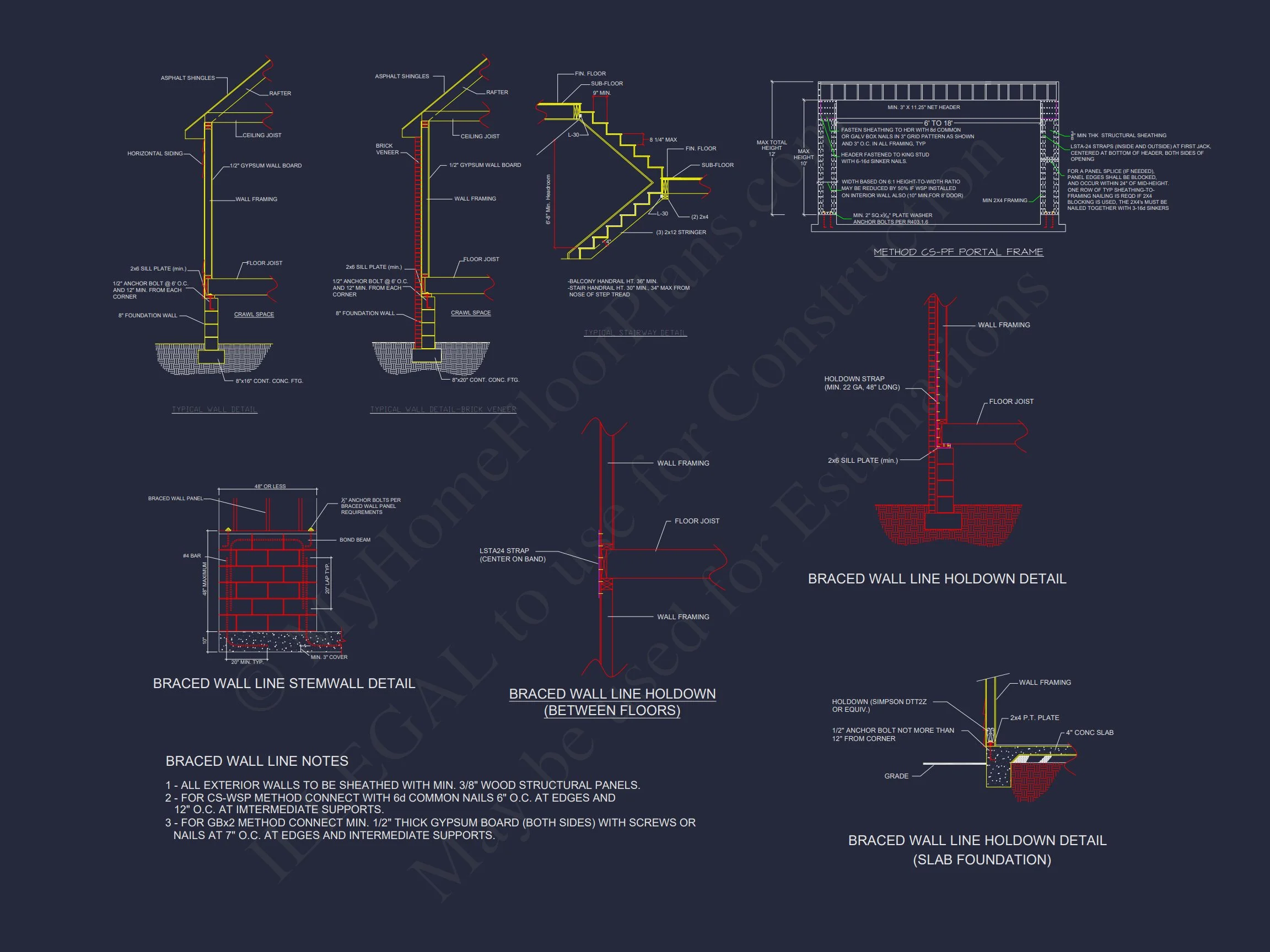 Floor Plan with 2980 Sq. Ft.