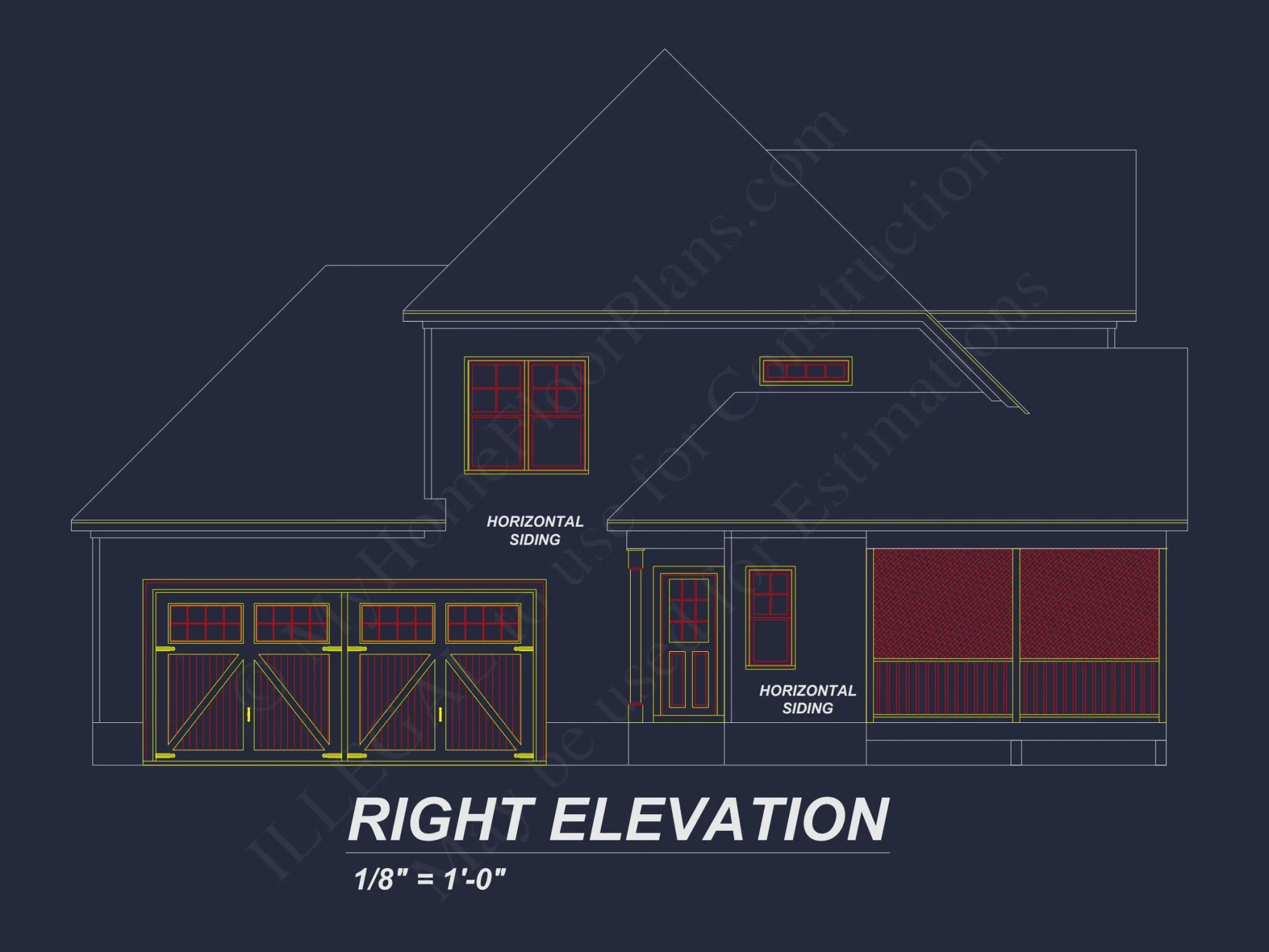Floor Plan with 2980 Sq. Ft.
