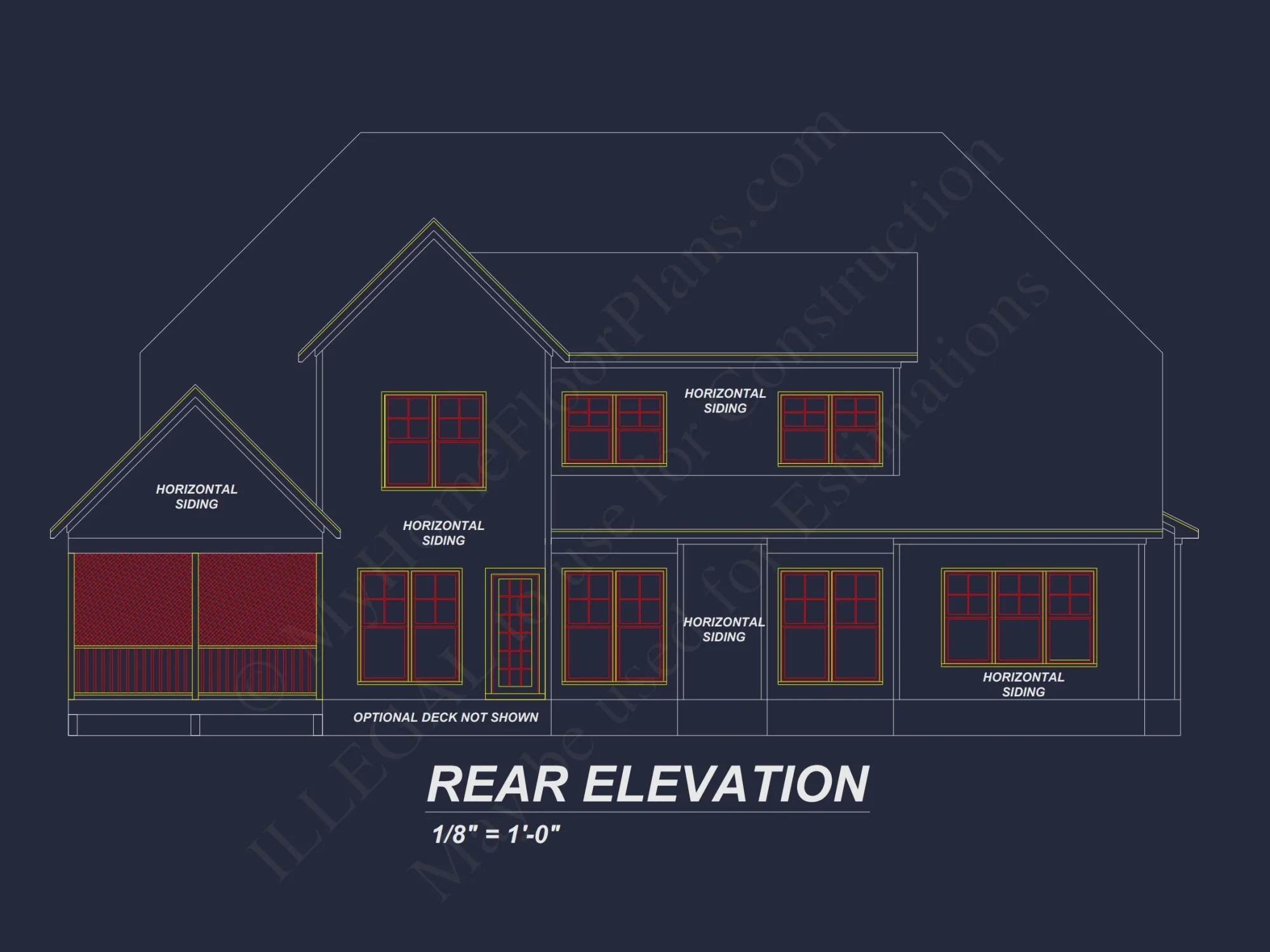 Stunning 4 Bedroom CAD Designs
