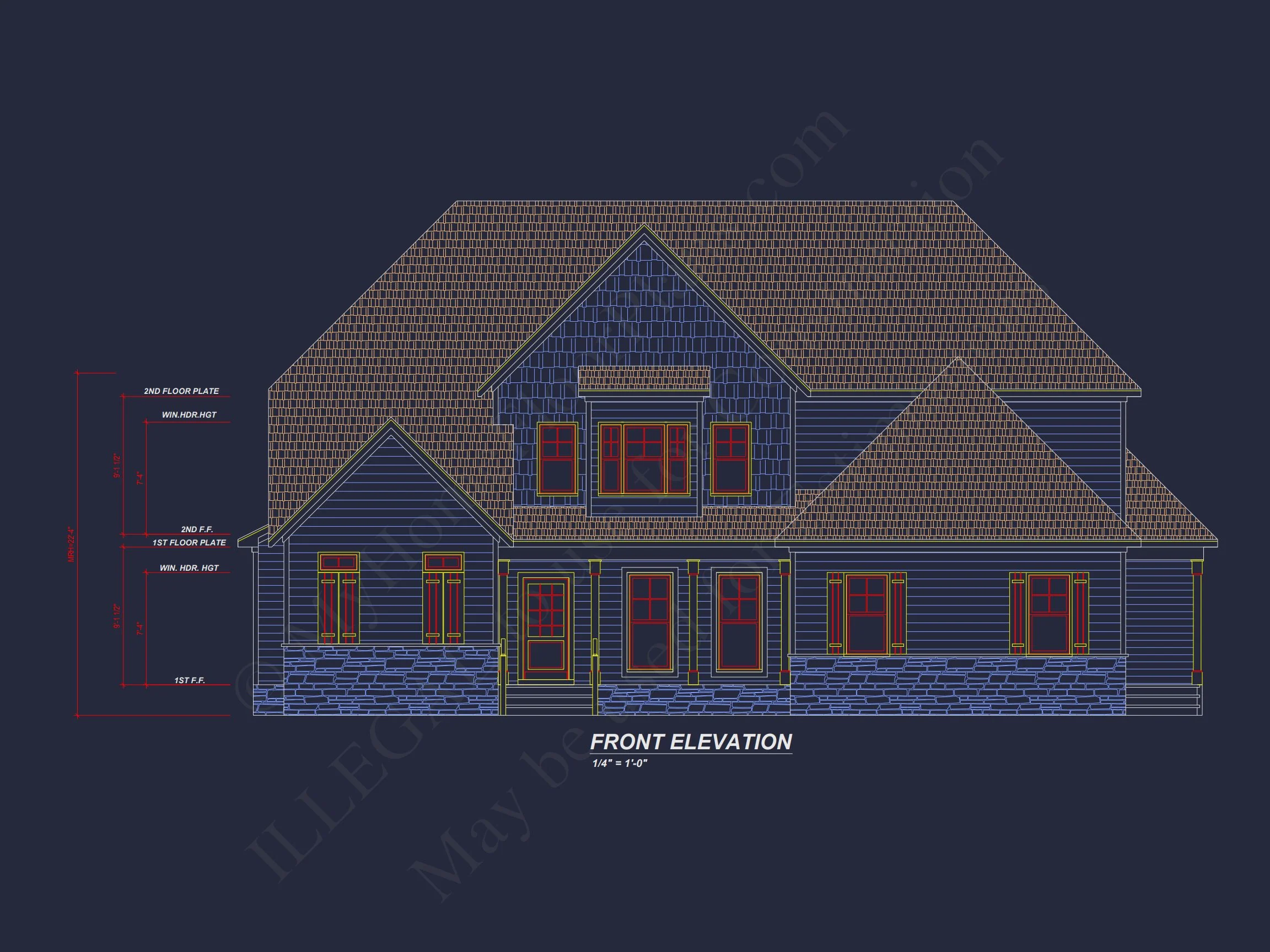 Stunning 4 Bedroom CAD Designs