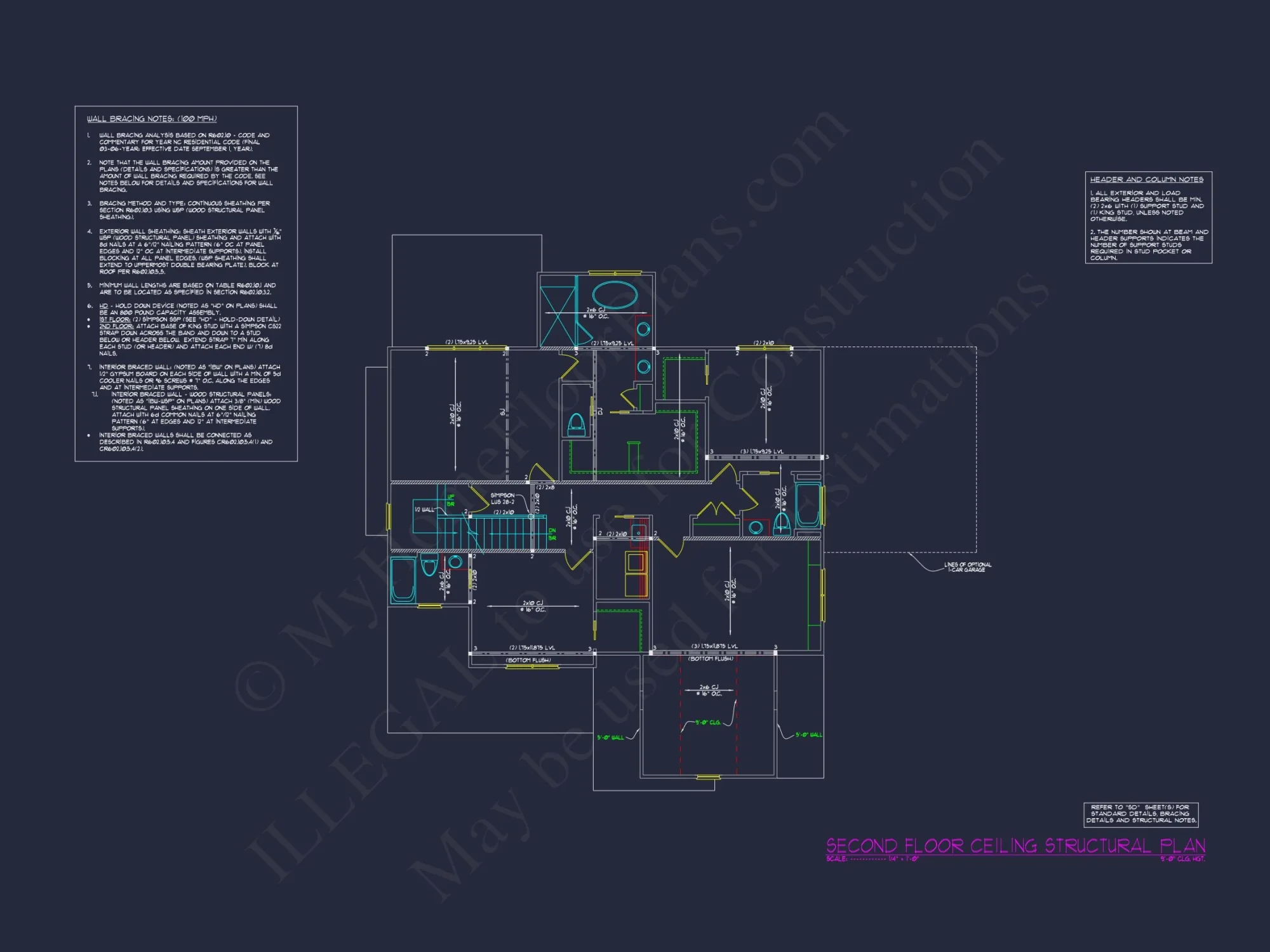 Elegant house Floor Plan with CAD Blueprints and Architecture Designs