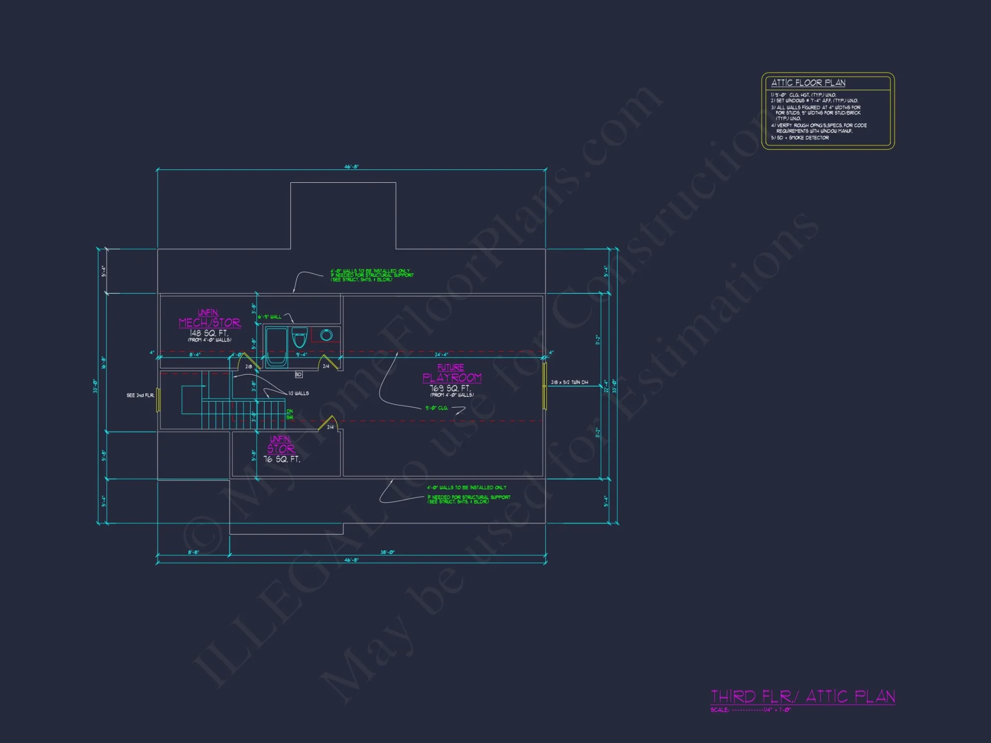 Elegant house Floor Plan with CAD Blueprints and Architecture Designs