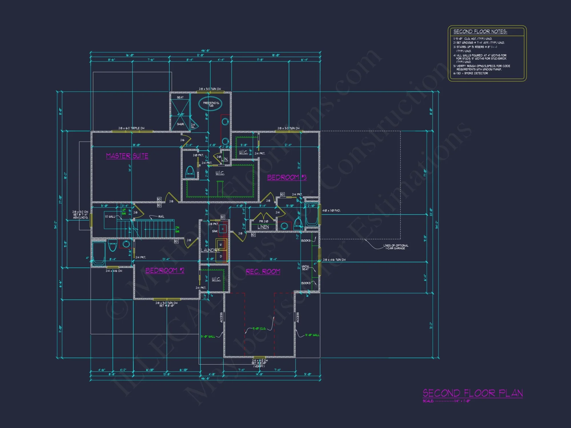 Elegant house Floor Plan with CAD Blueprints and Architecture Designs