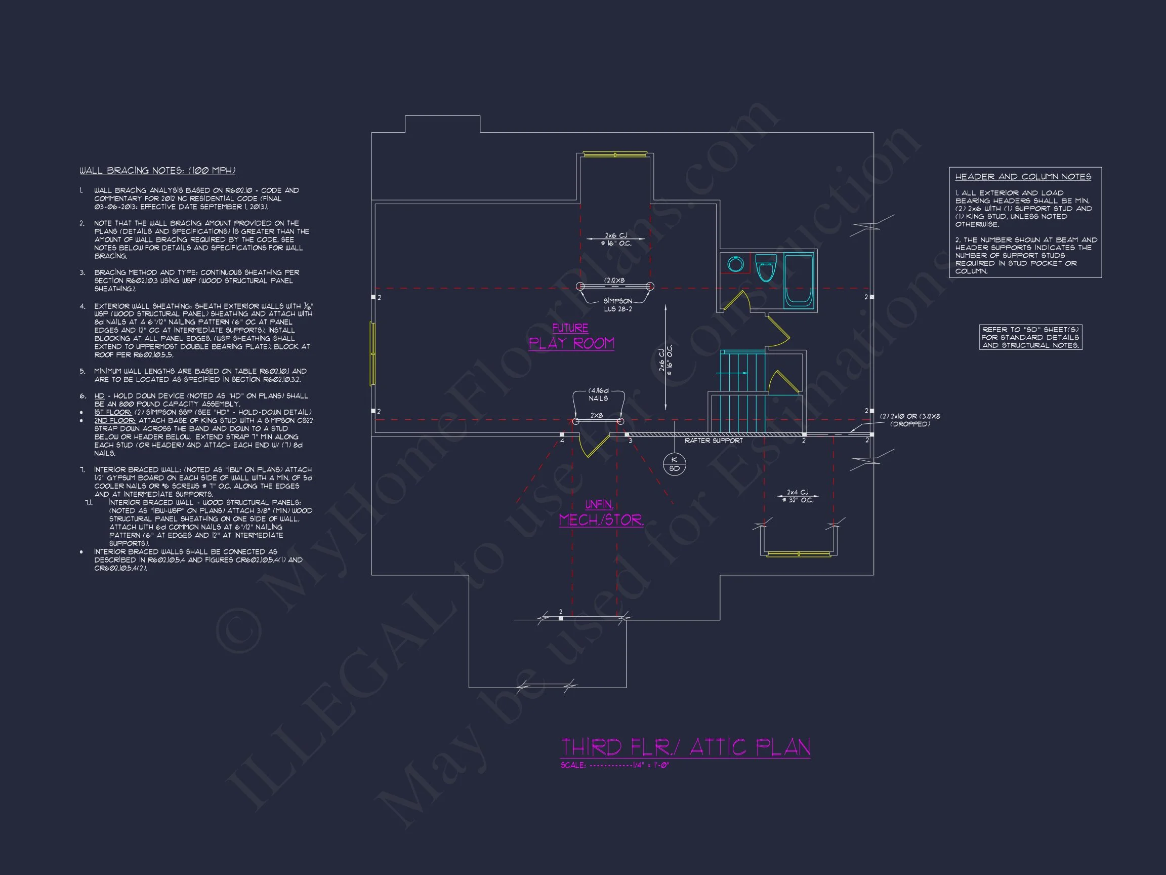 Spacious house Plan with Modern CAD Designs and Blueprint