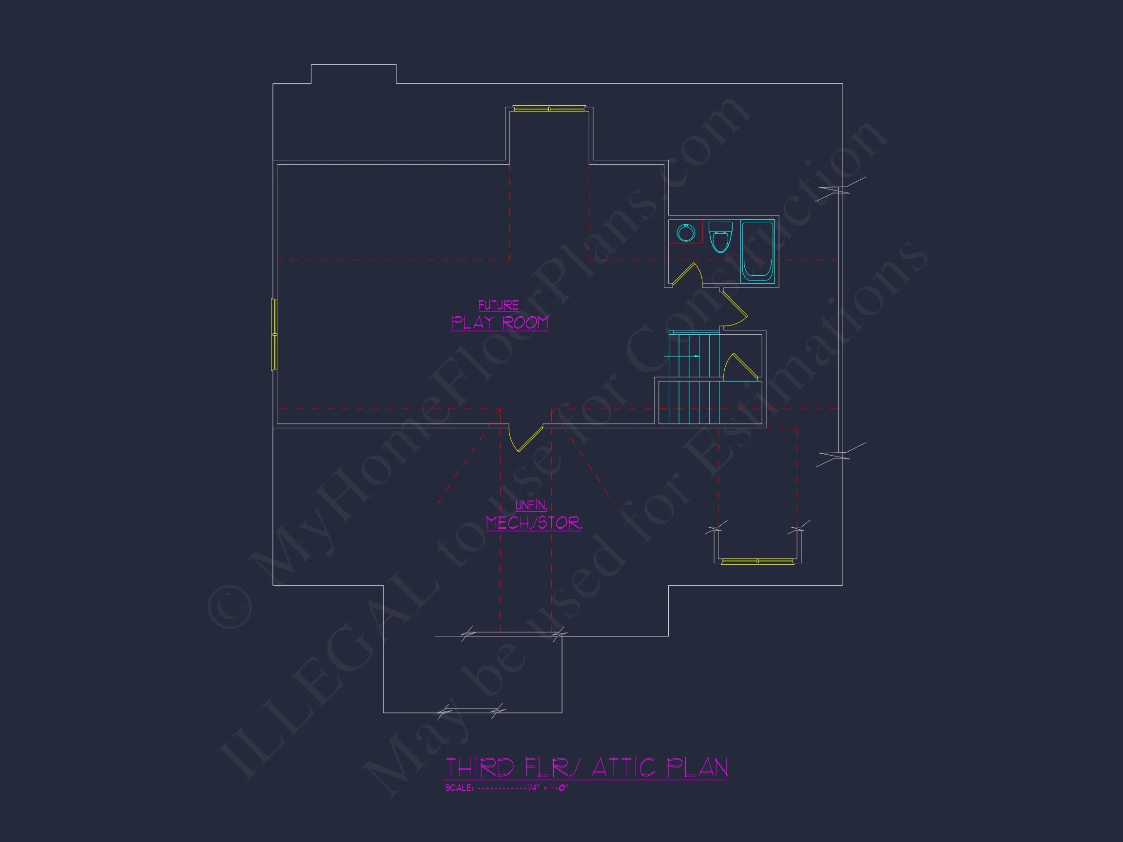 Spacious house Plan with Modern CAD Designs and Blueprint