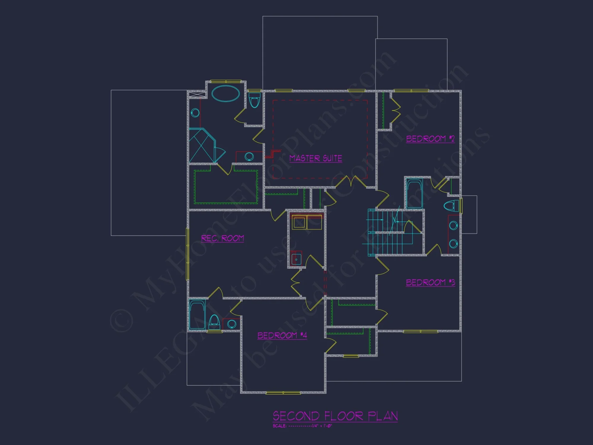 Spacious house Plan with Modern CAD Designs and Blueprint