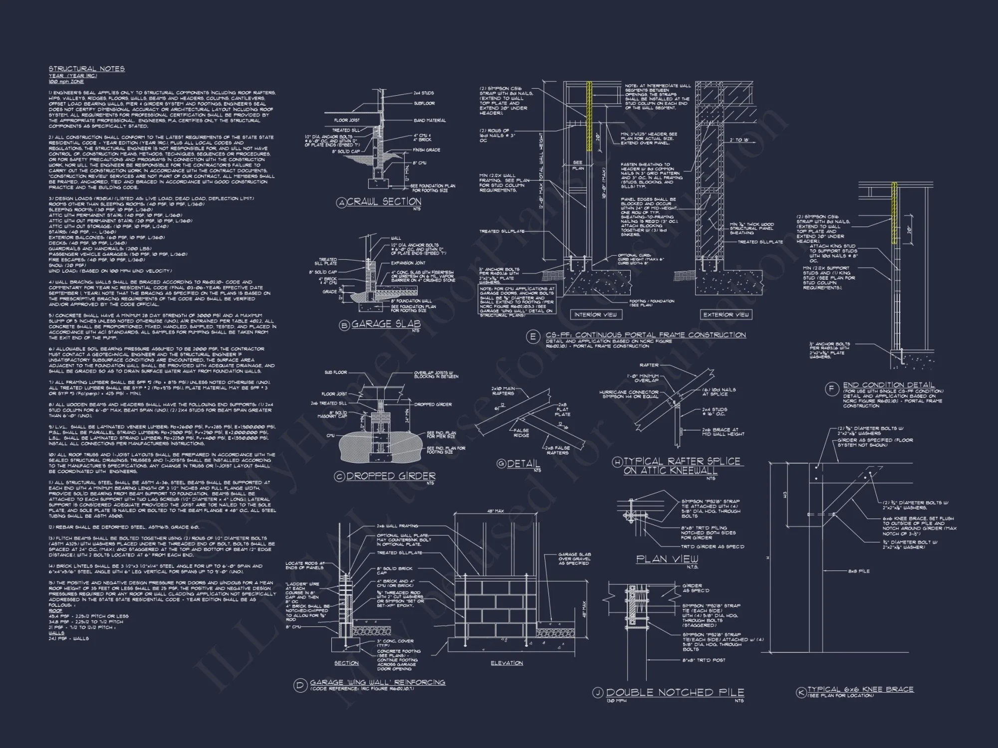 Luxury house Floor Plan with CAD Architecture & Designs