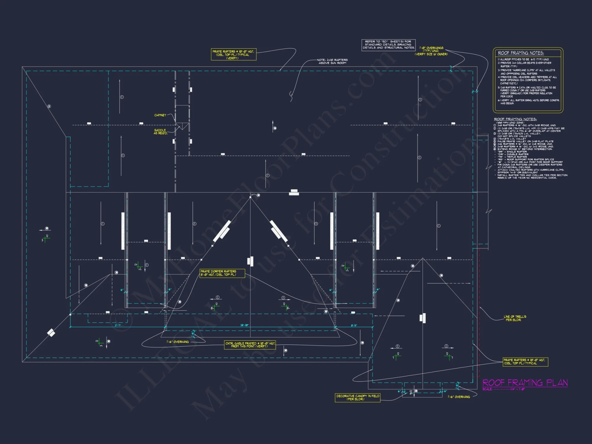 Luxury house Floor Plan with CAD Architecture & Designs