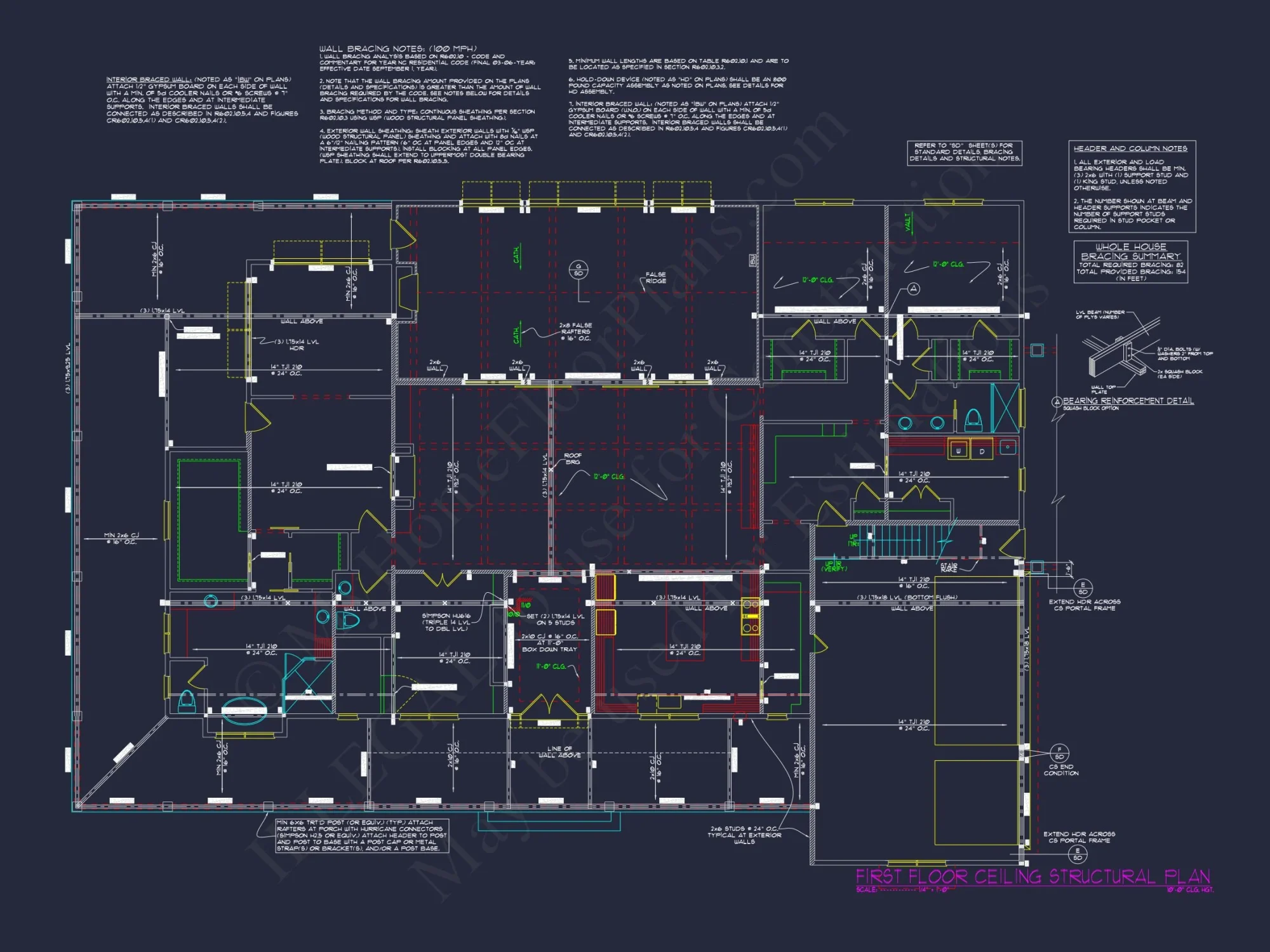 Luxury house Floor Plan with CAD Architecture & Designs