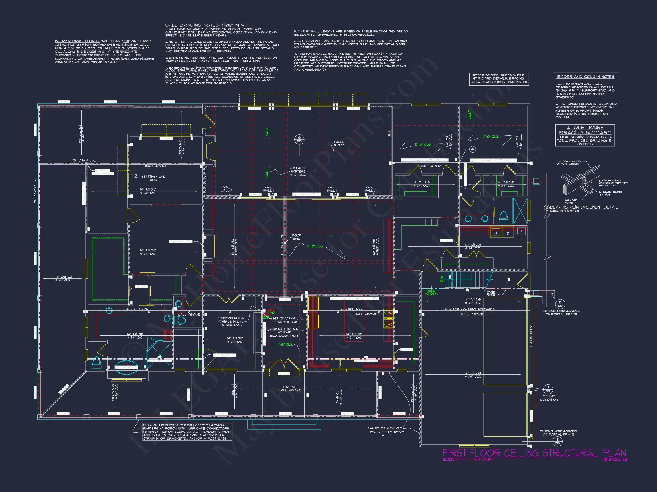 16-1239 HOUSE PLAN - Luxury House Floor Plan with CAD Architecture & Designs 9 Luxury house Floor Plan with CAD Architecture & Designs