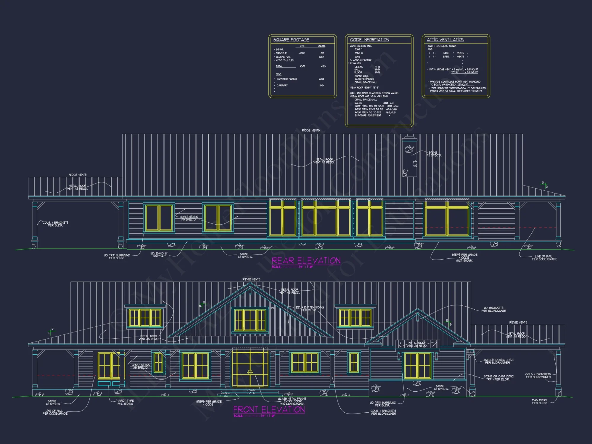 Luxury house Floor Plan with CAD Architecture & Designs