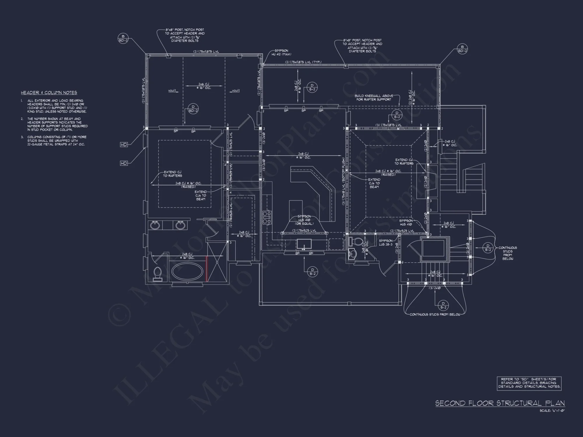 Beach house Plan with 4 Bedrooms, 3 Floors, Architectural Designs