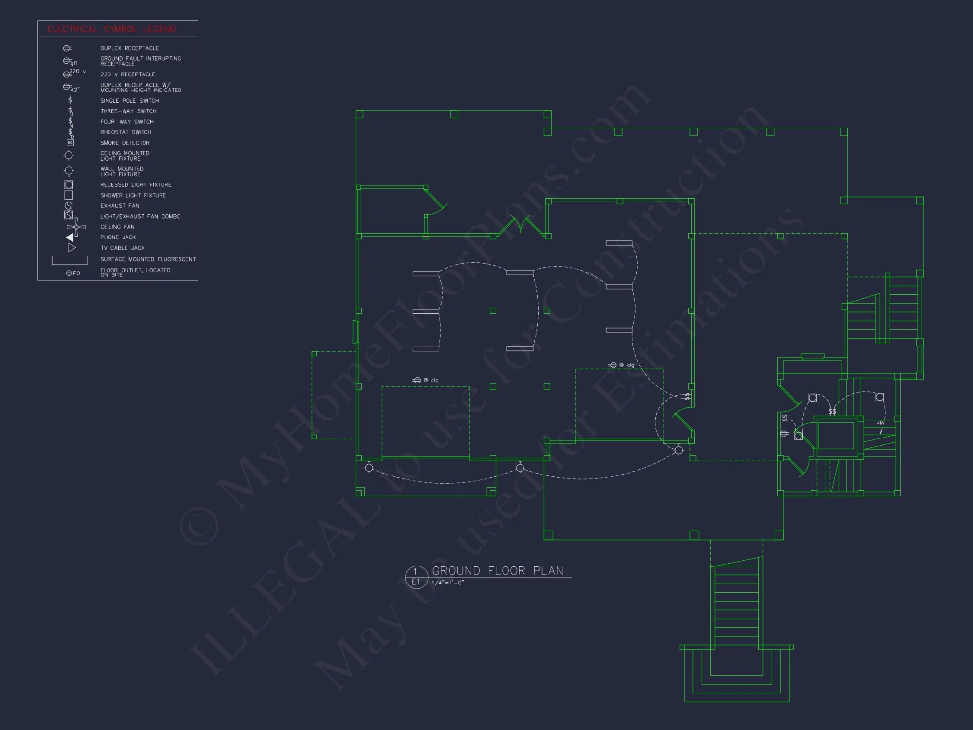 Beach house Plan with 4 Bedrooms, 3 Floors, Architectural Designs