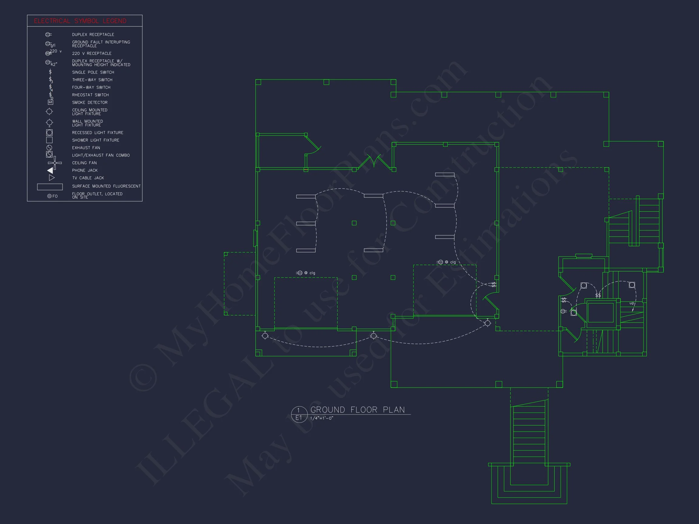 Beach house Plan with 4 Bedrooms, 3 Floors, Architectural Designs