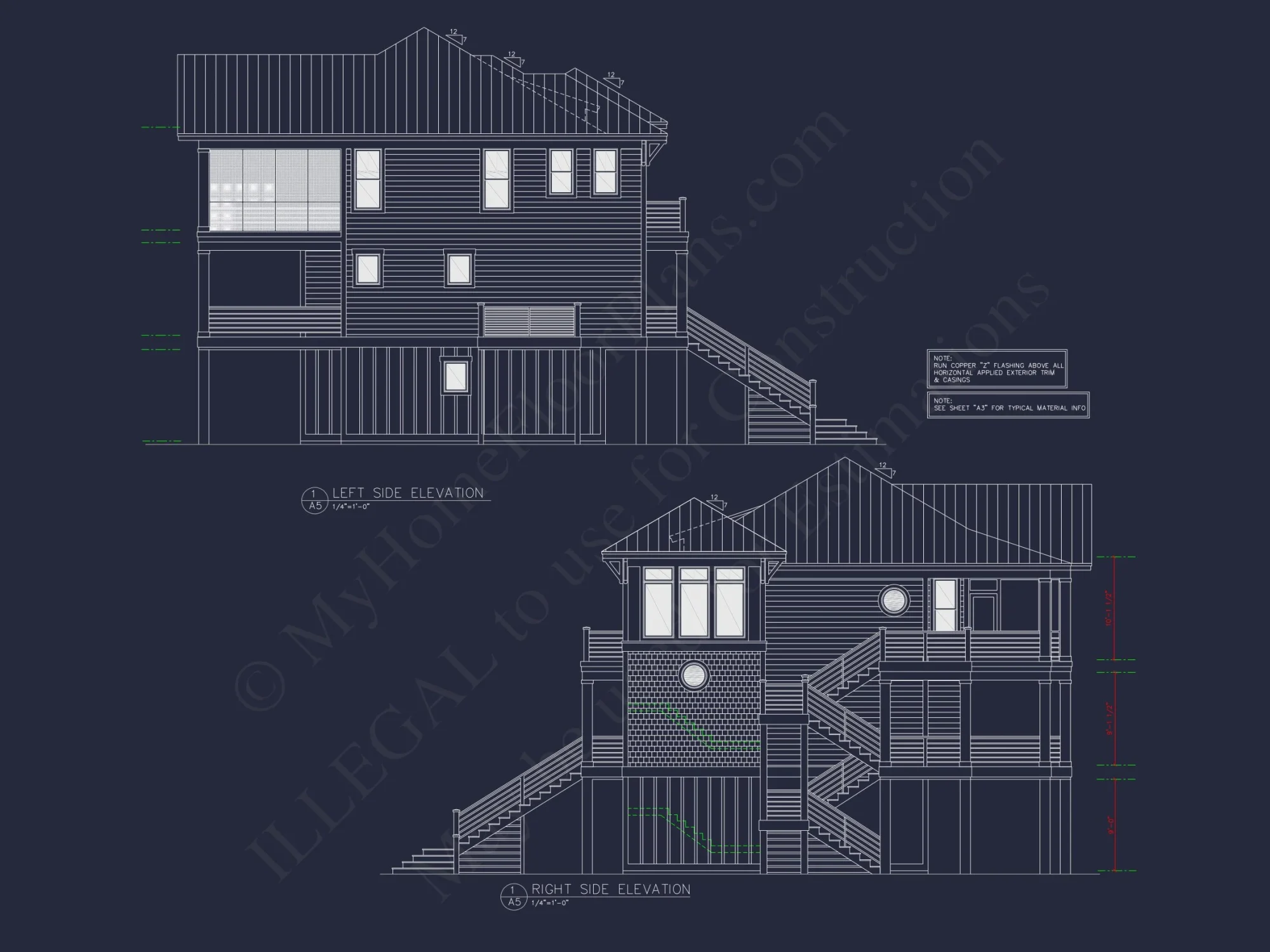 Beach house Plan with 4 Bedrooms, 3 Floors, Architectural Designs