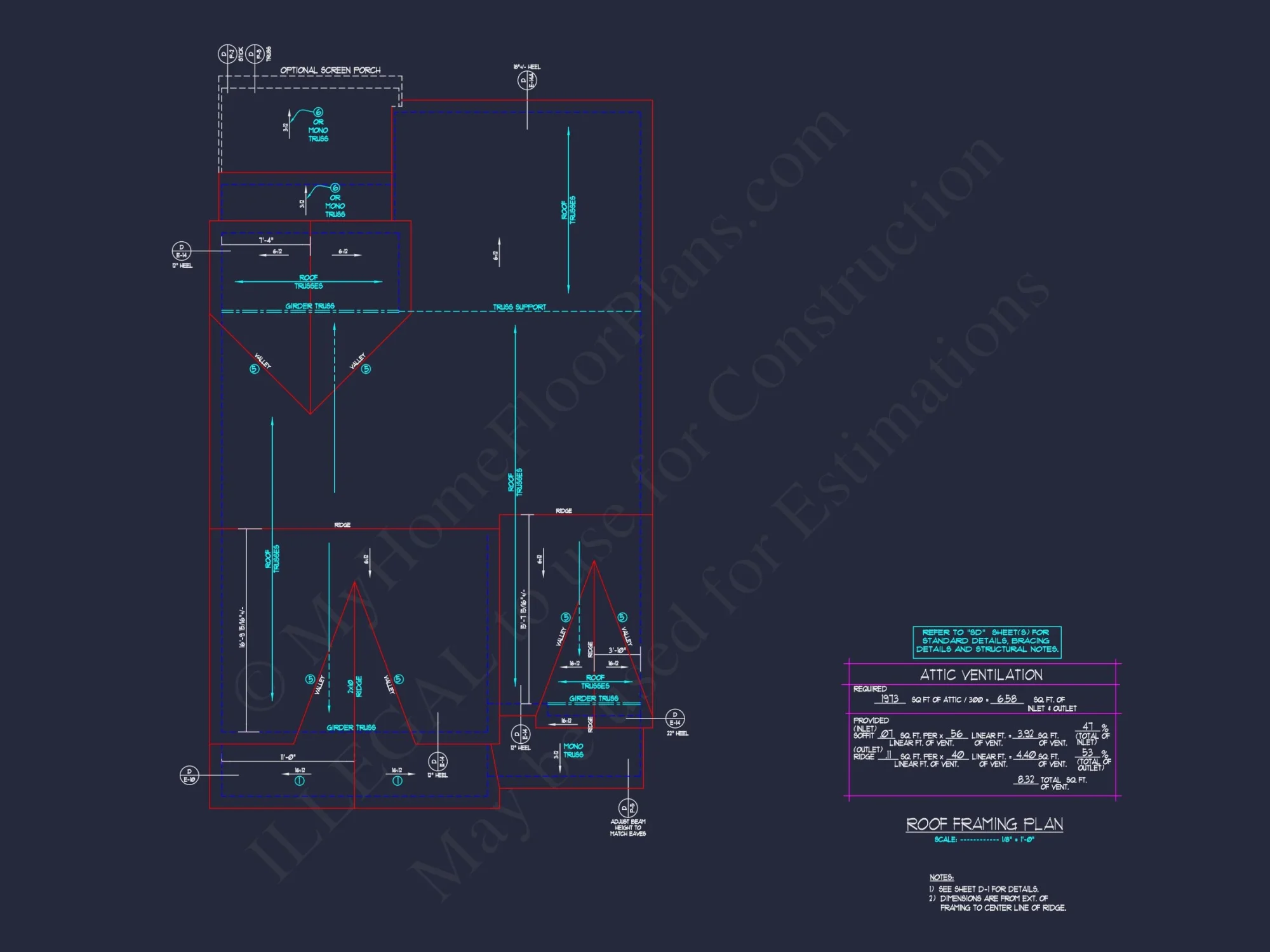 Elegant house Plan with Floor Plan, Blueprint, CAD Designs
