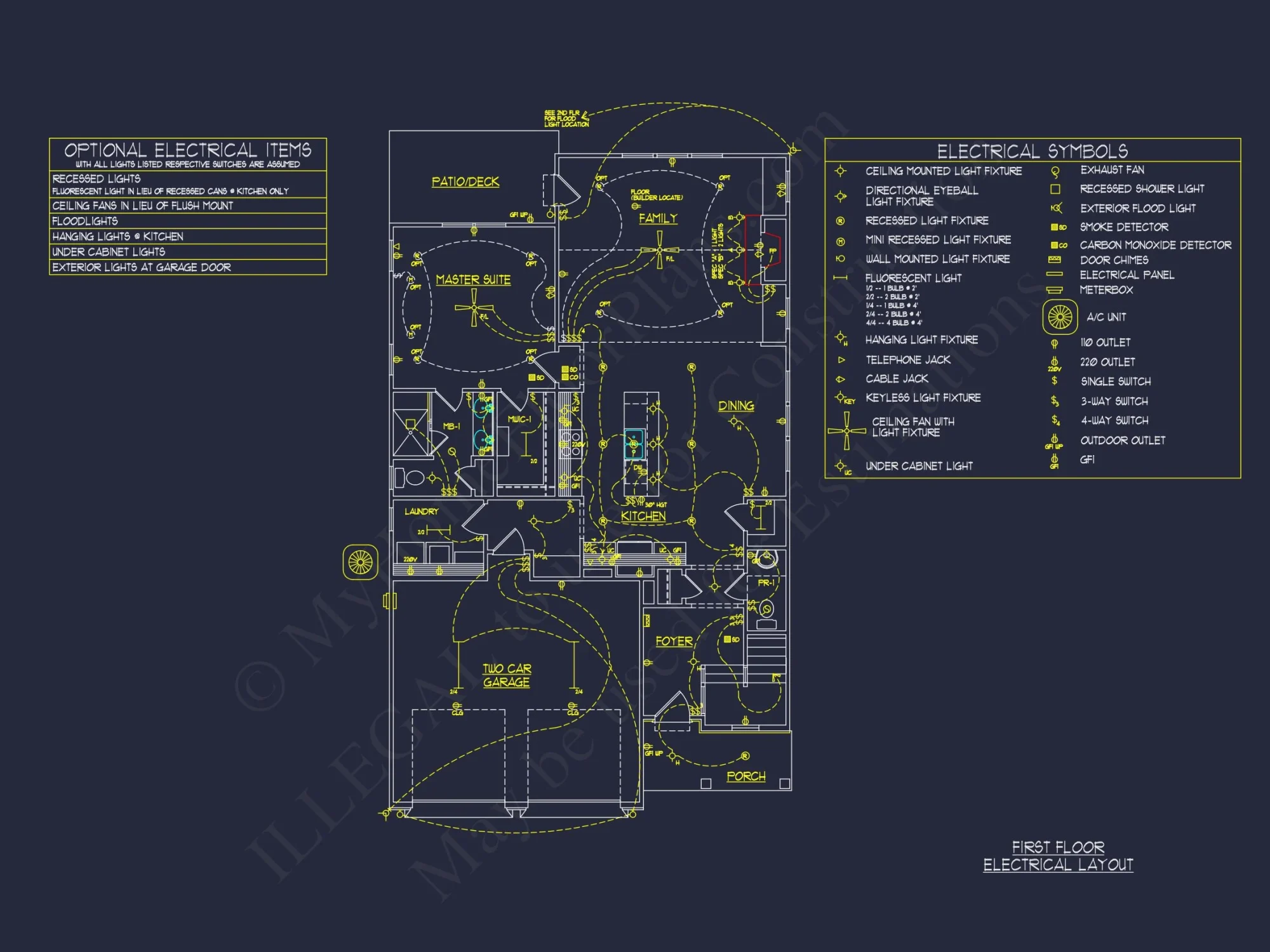 Elegant house Plan with Floor Plan, Blueprint, CAD Designs