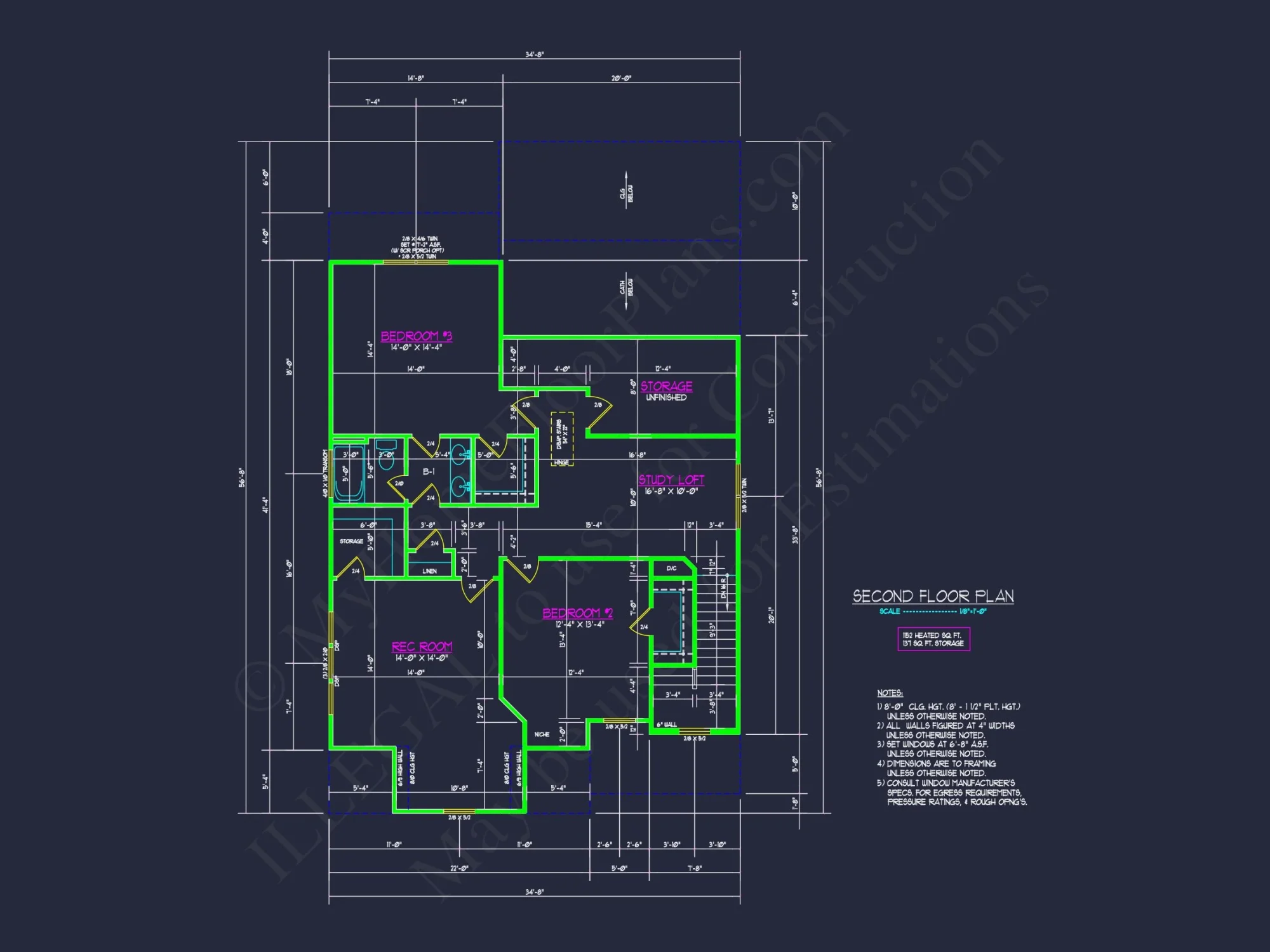 Elegant house Plan with Floor Plan, Blueprint, CAD Designs