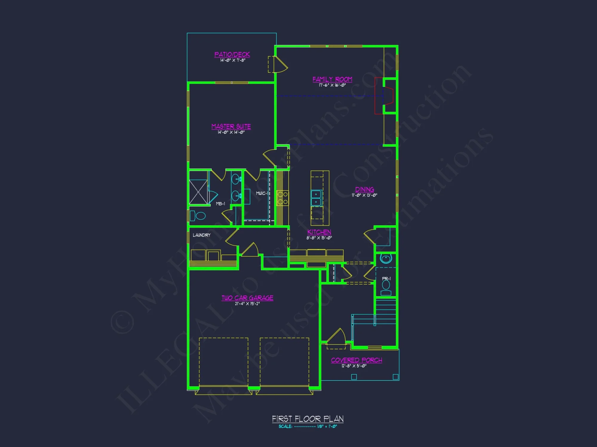 Elegant house Plan with Floor Plan, Blueprint, CAD Designs