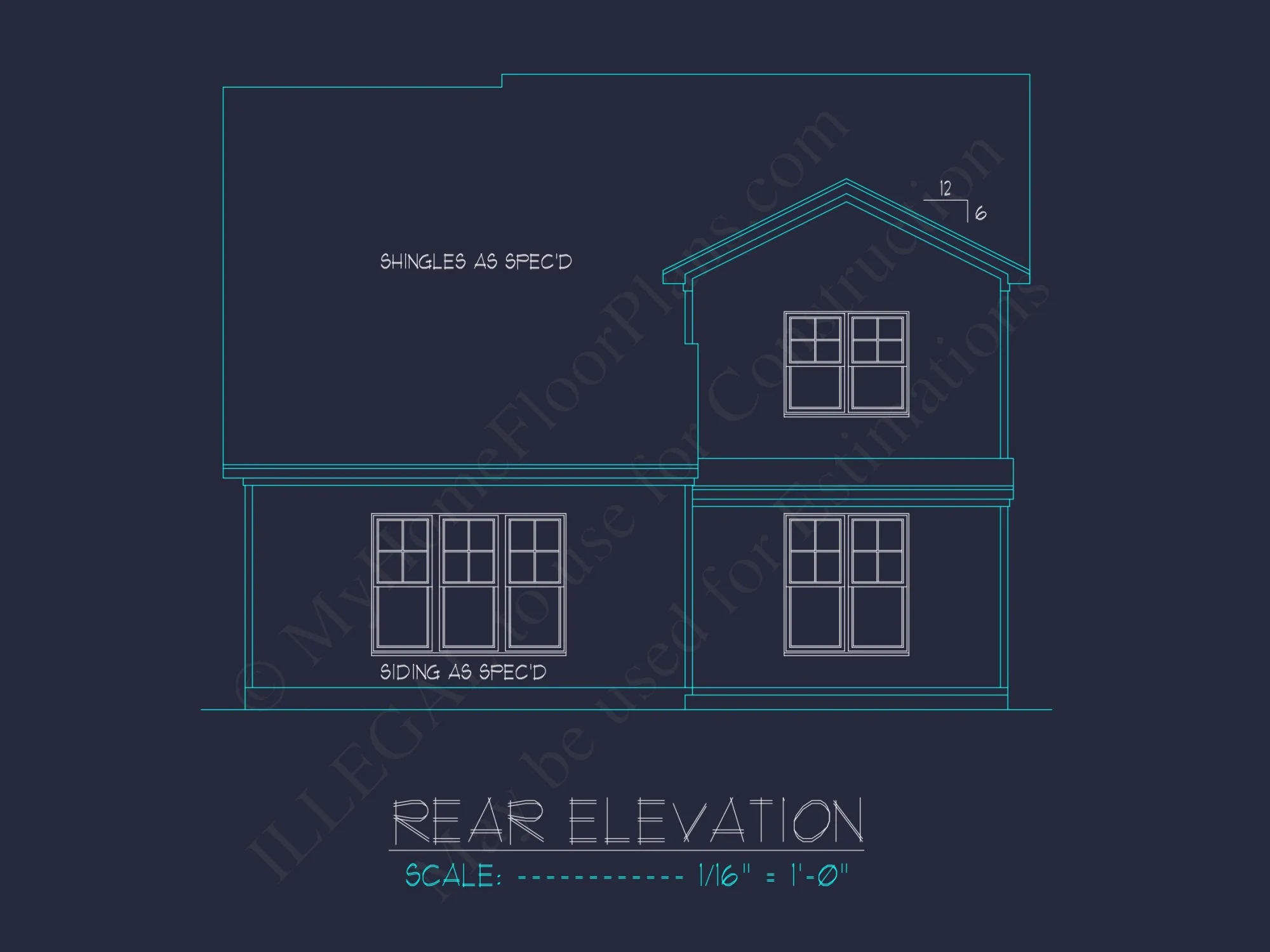 Elegant house Plan with Floor Plan, Blueprint, CAD Designs