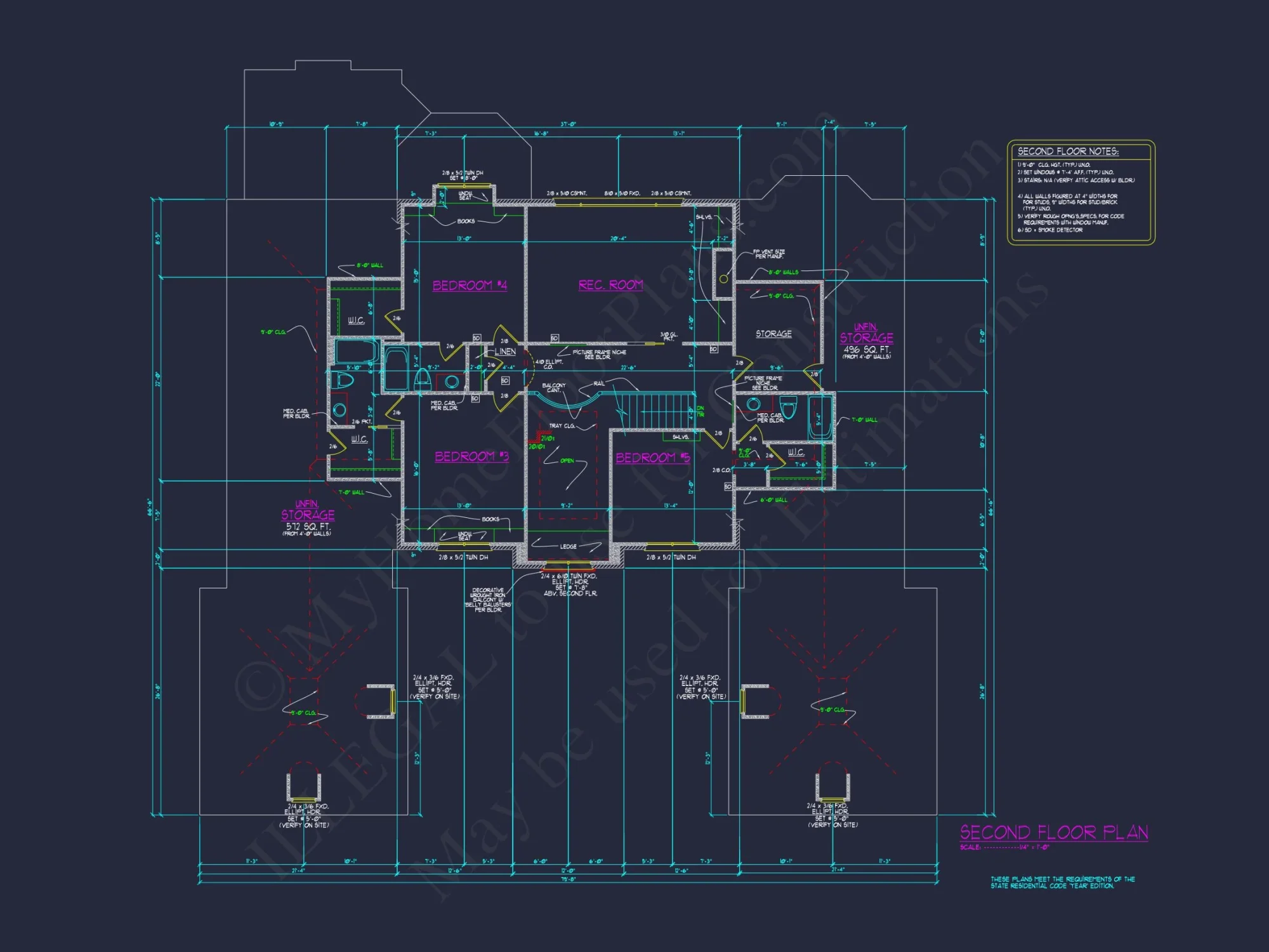 Elegant 2-Story house Plan with French Country Design and CAD Blueprints