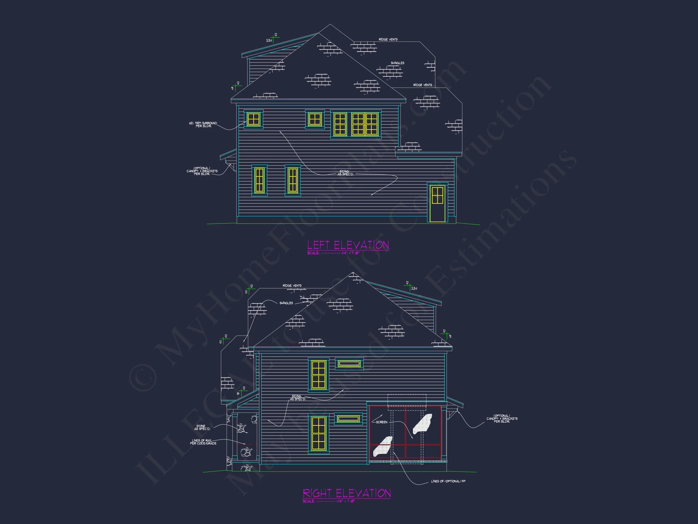 Spacious house Plan with Blueprint Designs for Any Family