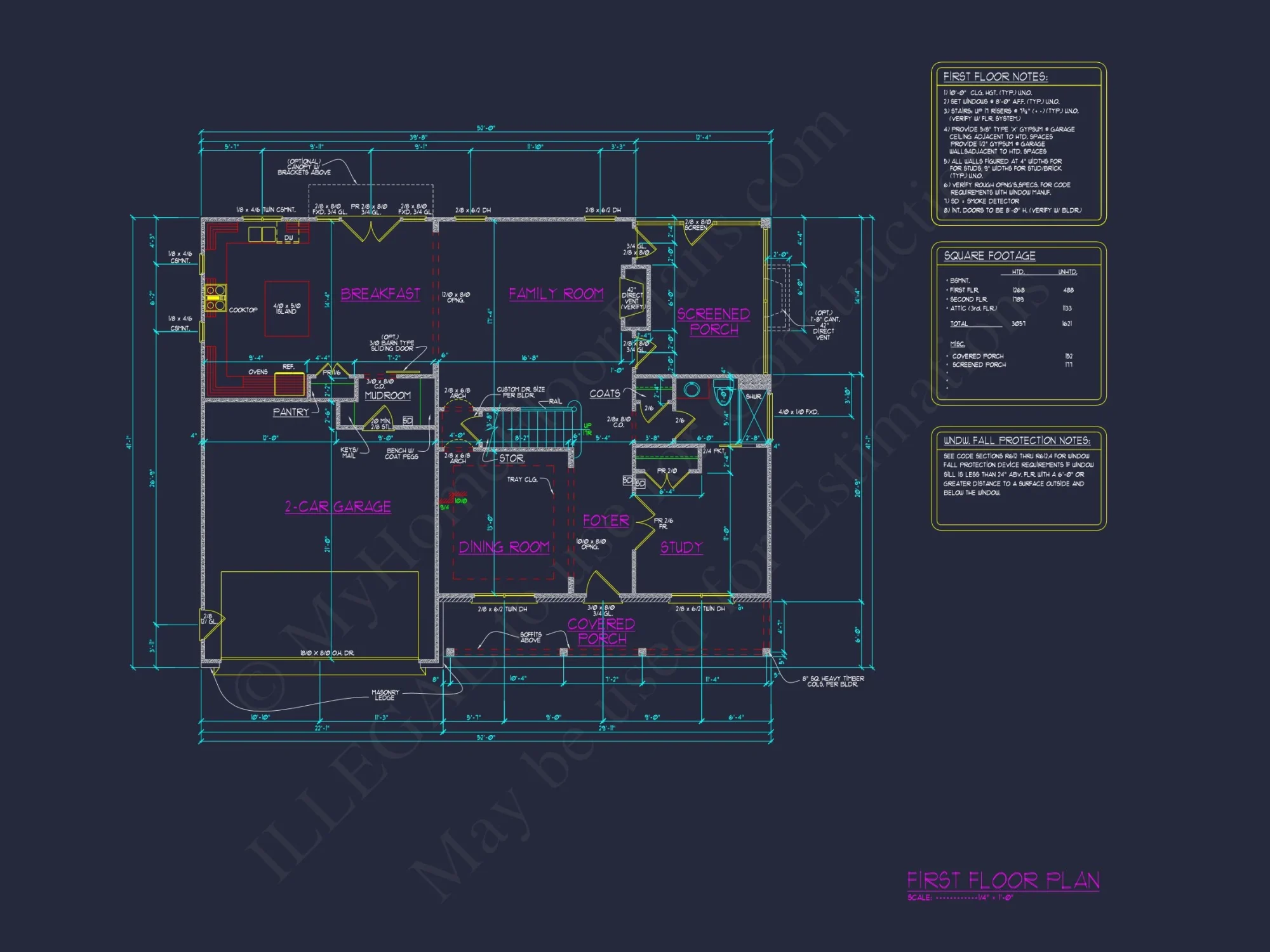 Elegant house Floor Plan with CAD Designs and Modern Features