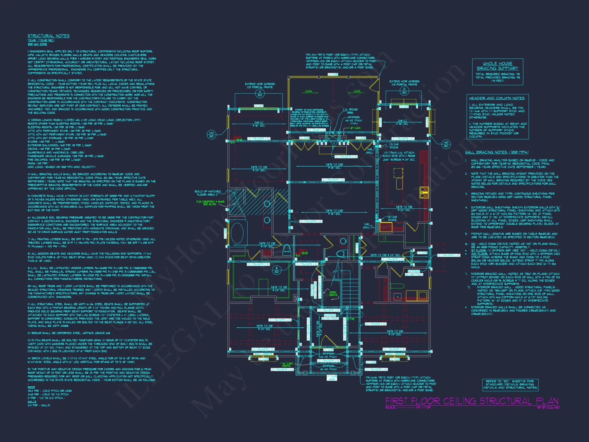Elegant Cape Cod house Floor Plan with 2-Story Design
