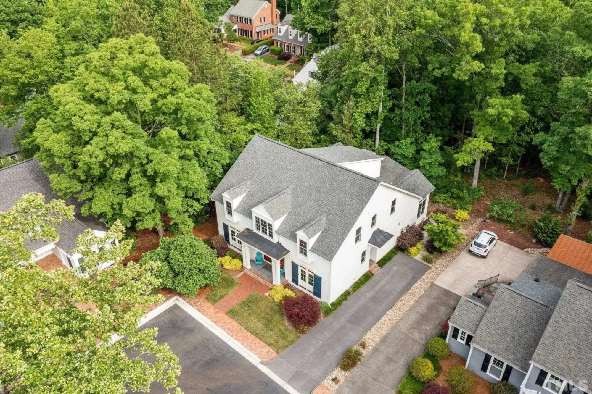 Elegant Cape Cod house Floor Plan with 2-Story Design