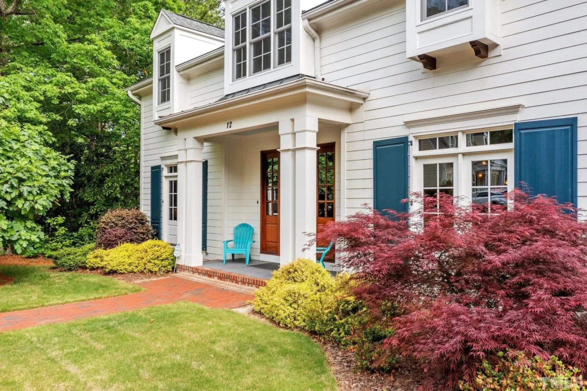 Elegant Cape Cod house Floor Plan with 2-Story Design