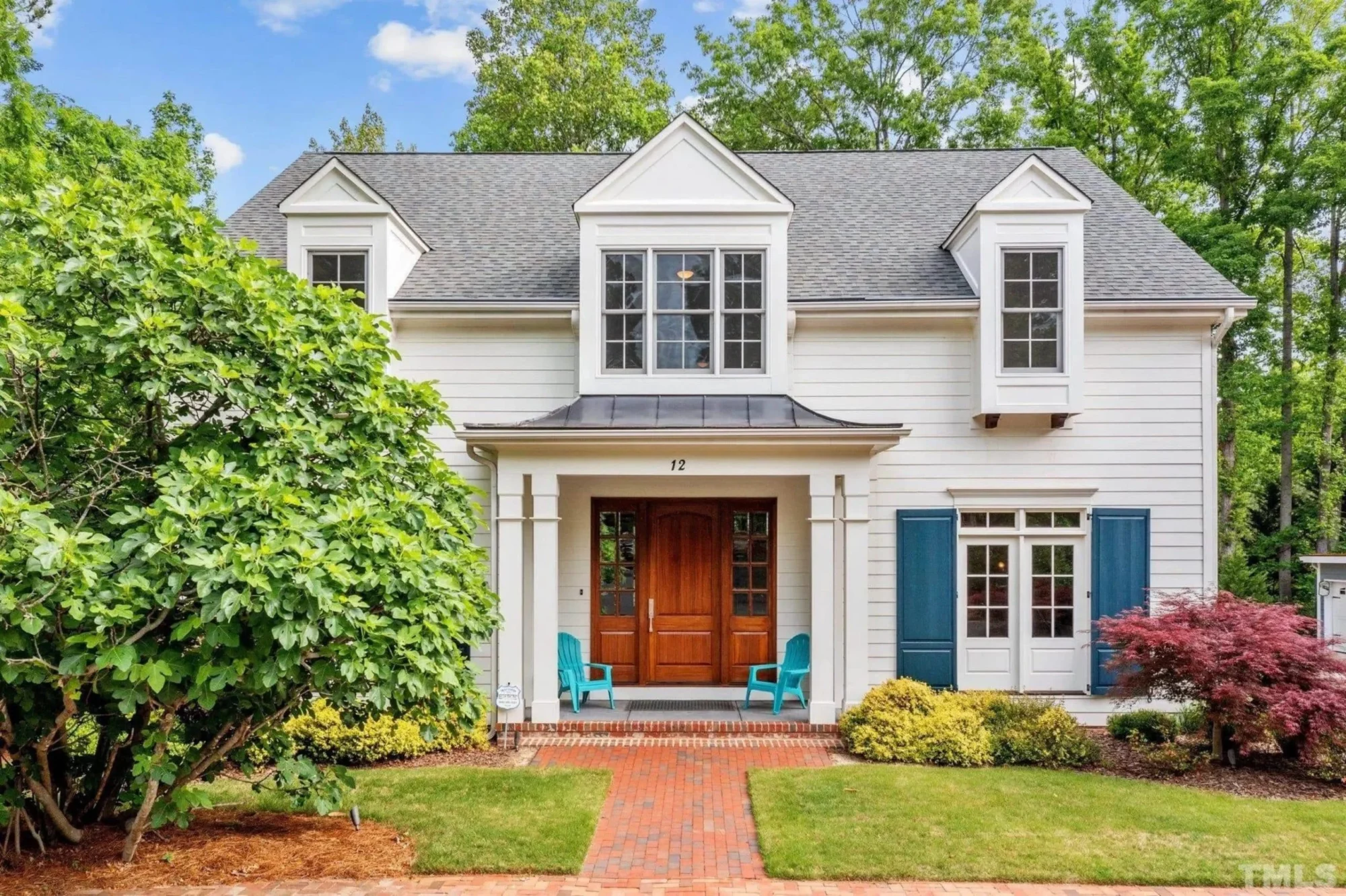 Elegant Cape Cod house Floor Plan with 2-Story Design