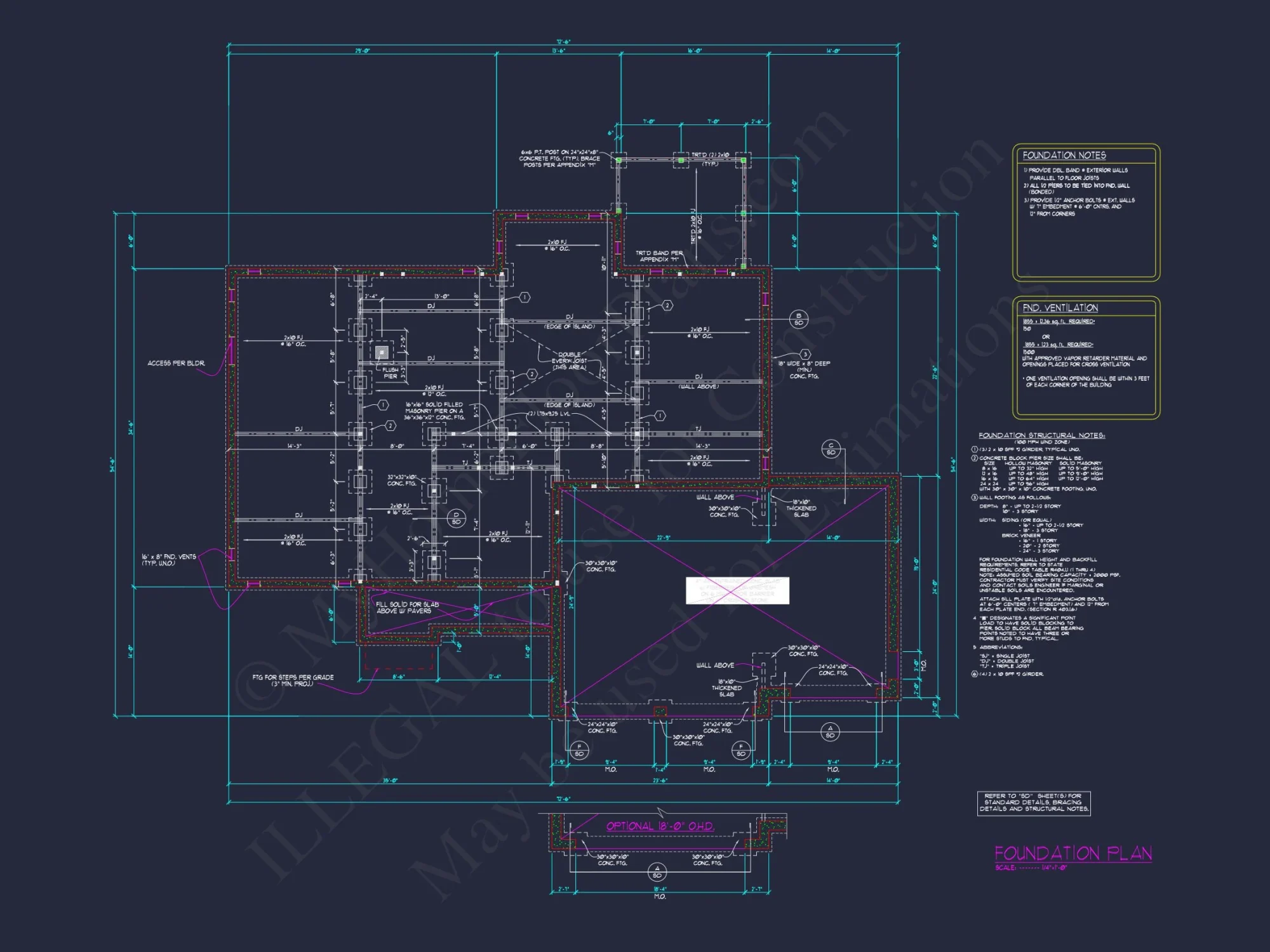 Craftsman house Plan with 2-Story CAD Design & Spacious Layout