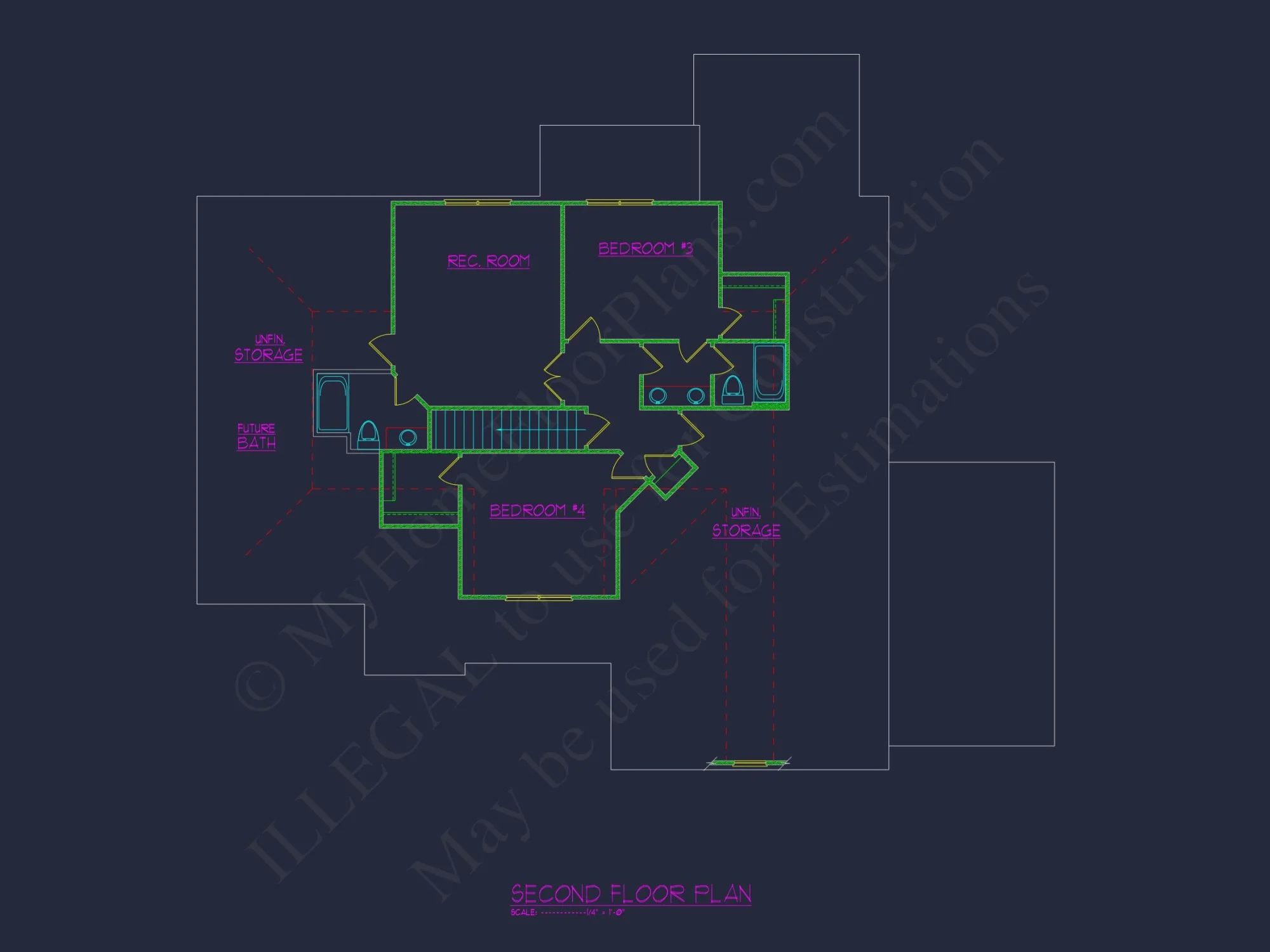 Craftsman house Plan with 2-Story CAD Design & Spacious Layout