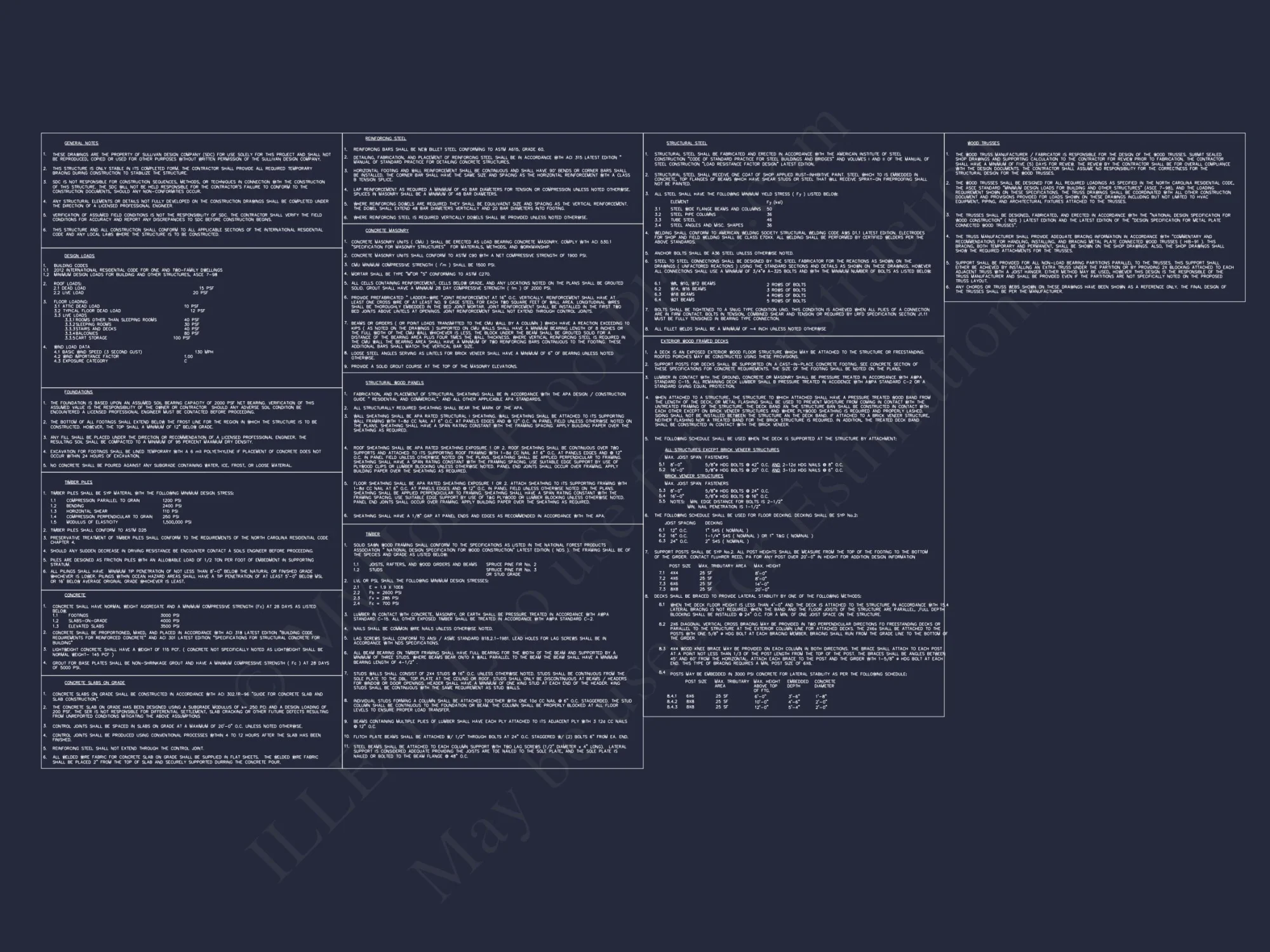 Beach house Blueprint with CAD Designs and Floor Plans