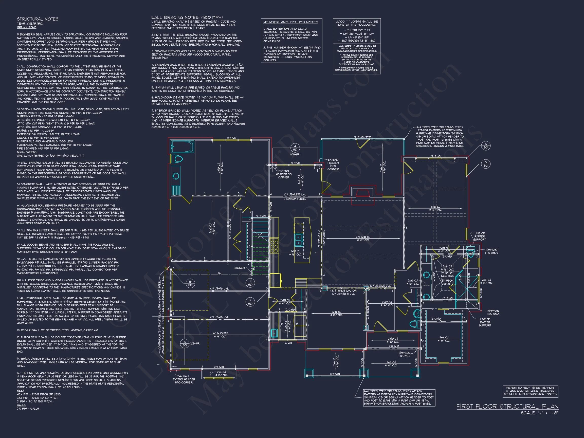 16-1066B HOUSE PLAN - Stunning 2-Story House Plan with Detailed Blueprint Designs 10 Stunning 2-Story house Plan with Detailed Blueprint Designs