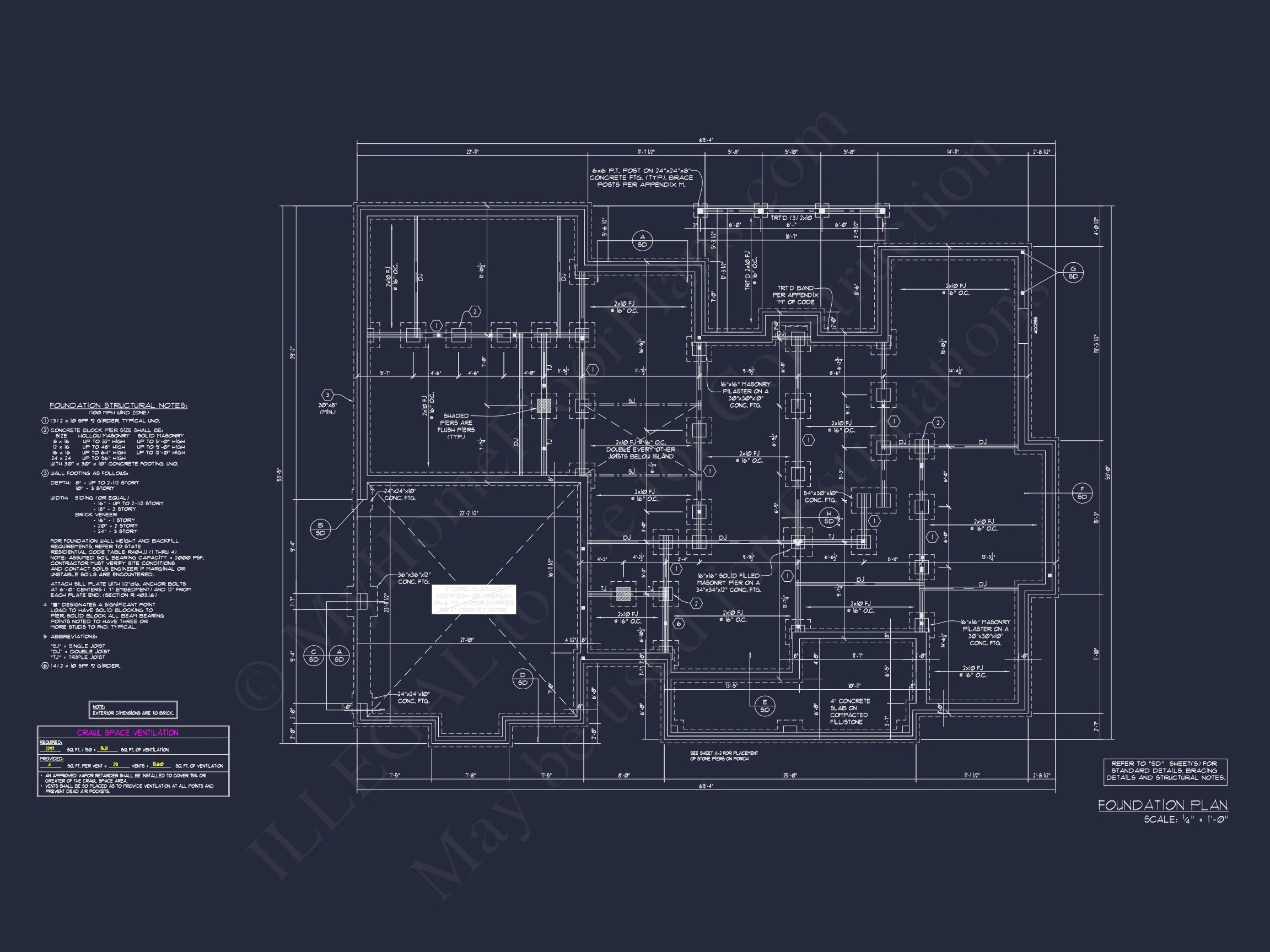 16-1066B HOUSE PLAN - Stunning 2-Story House Plan with Detailed Blueprint Designs 9 Stunning 2-Story house Plan with Detailed Blueprint Designs