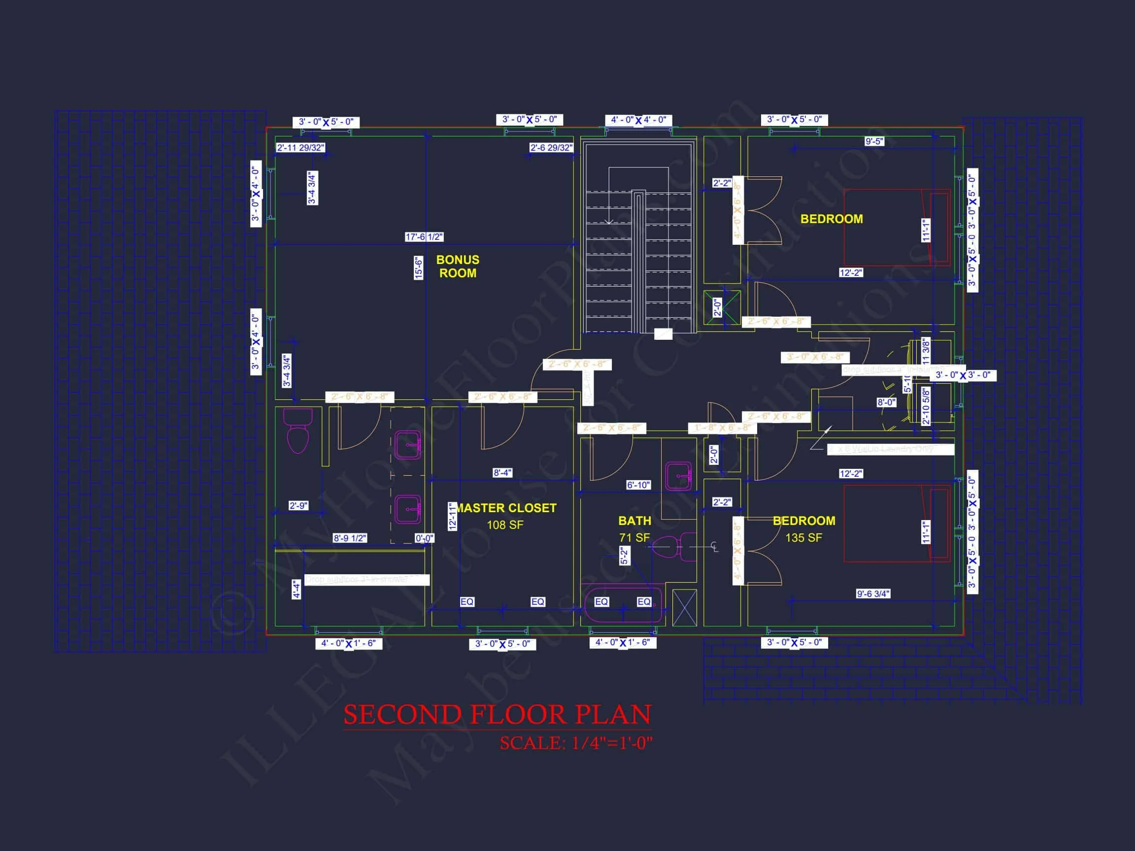 Craftsman house Plan with CAD Blueprints and Floor Designs
