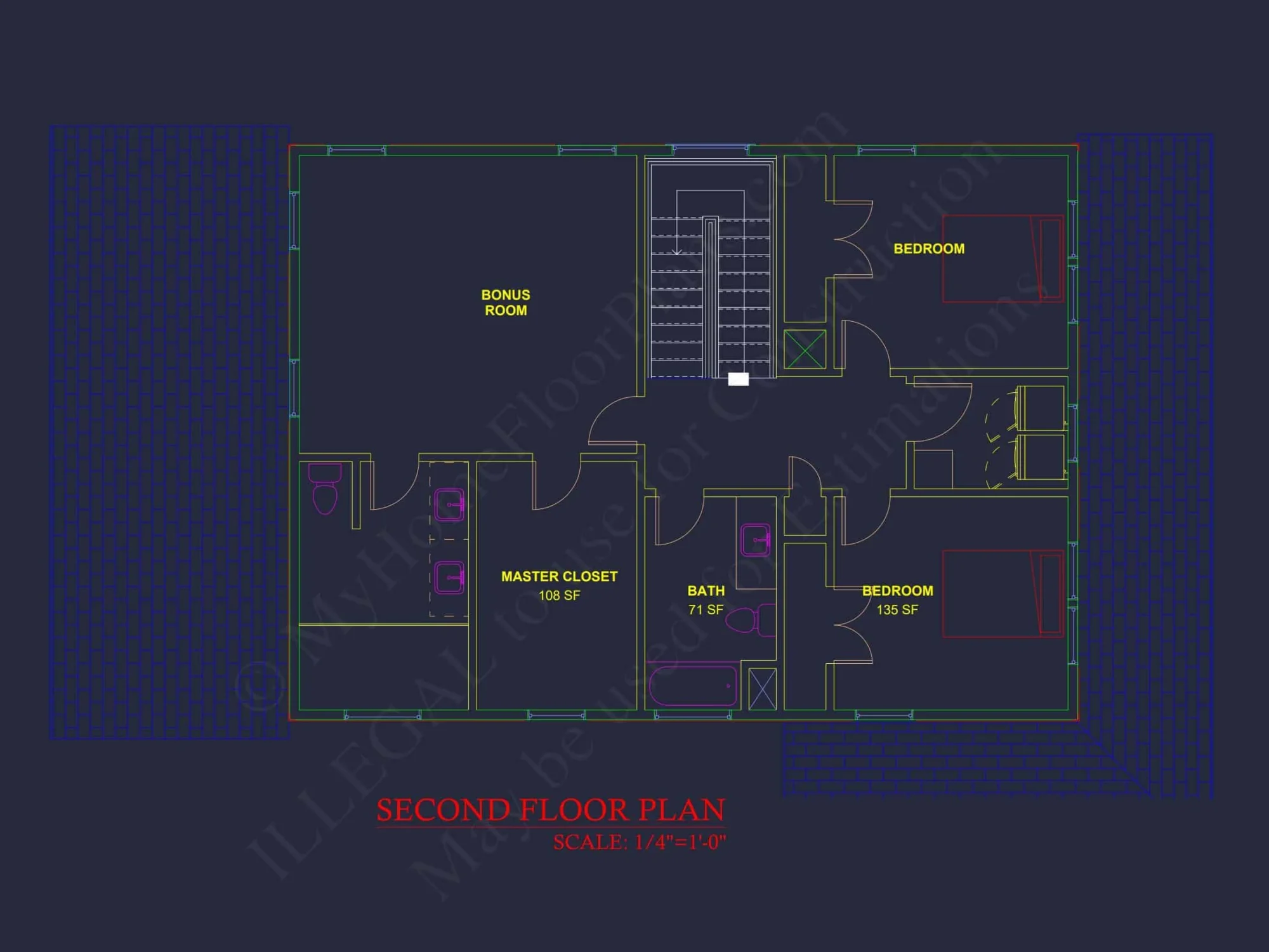 Craftsman house Plan with CAD Blueprints and Floor Designs